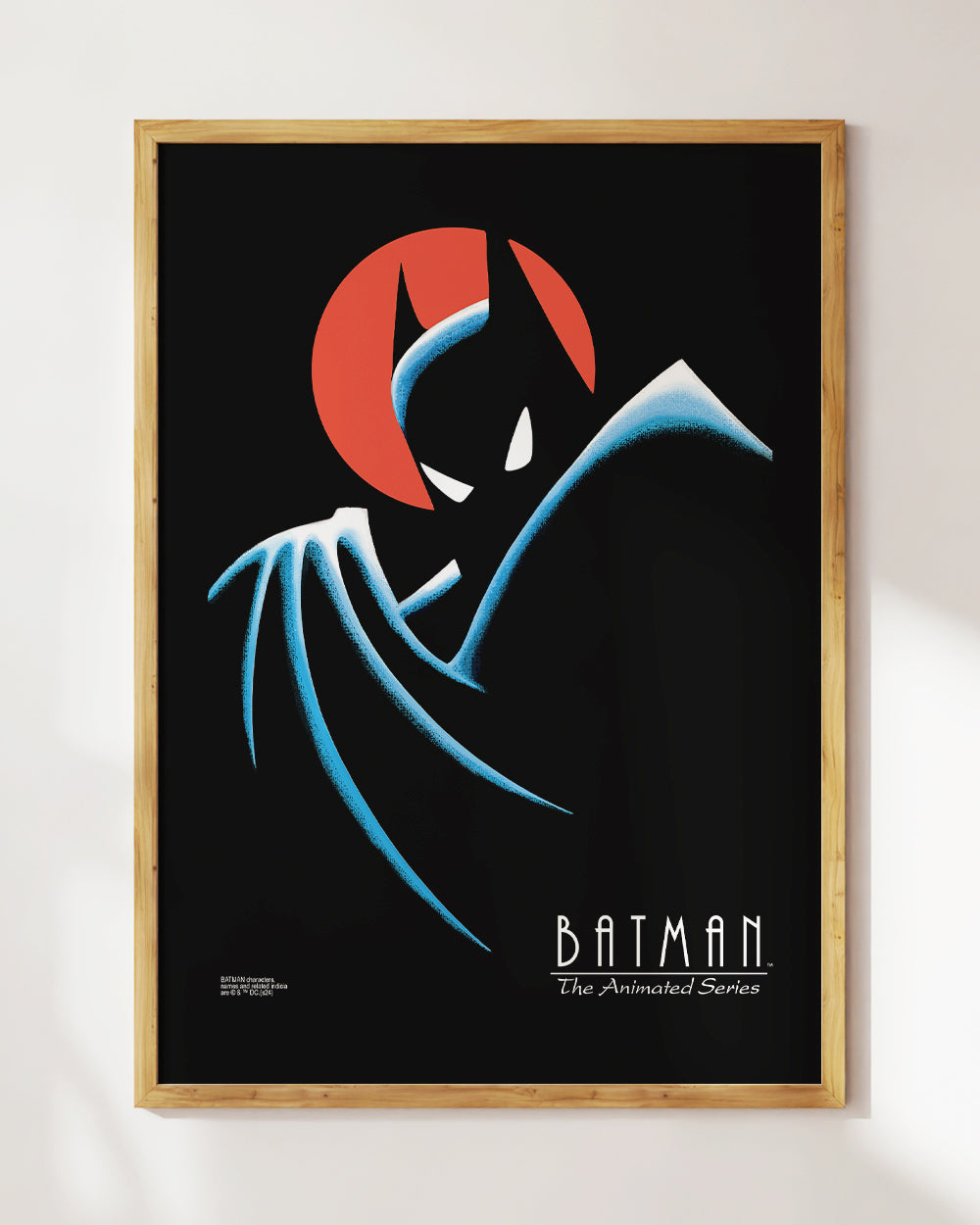 Batman the Animated Series Logo Art Print Australia Online Threadheads