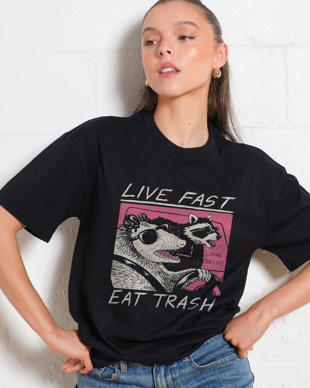 Live Fast Eat Trash T-Shirt