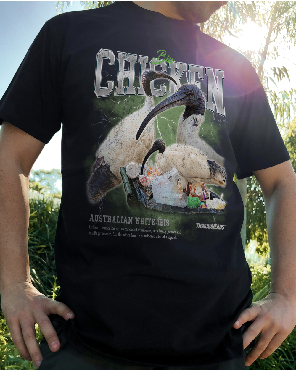 Vintage Bin Chicken T-Shirt