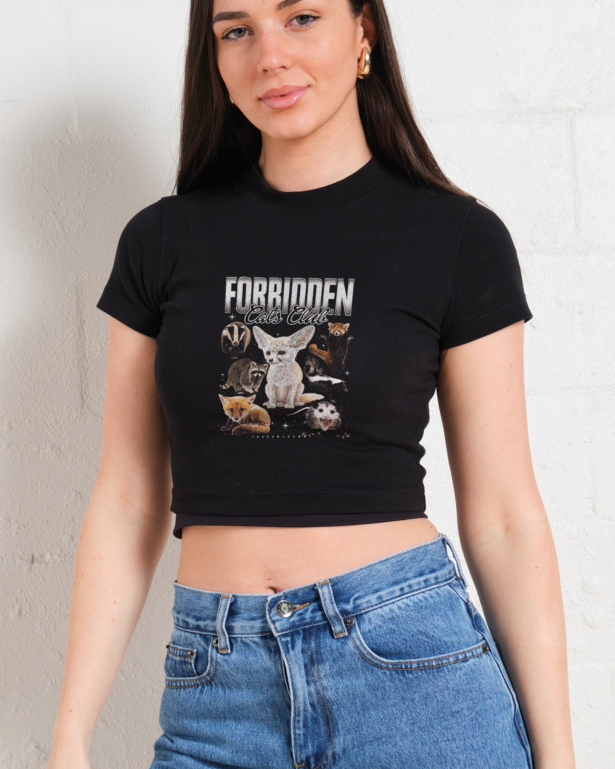 Forbidden Cat Club Baby Tee Graphic Baby Tee Australia Online