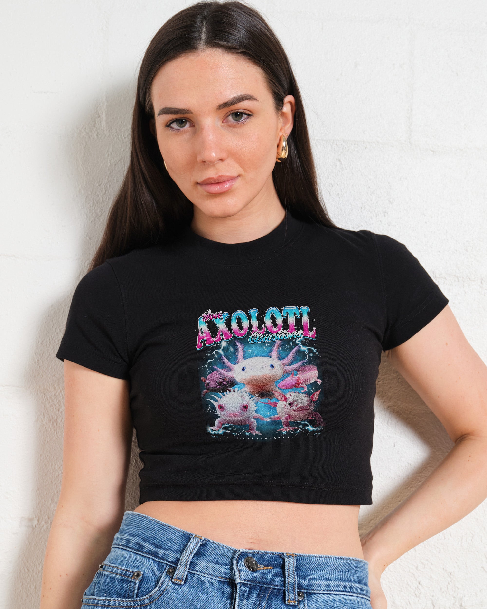 You Axolotl Questions Baby Tee Graphic Baby Tee Australia Online