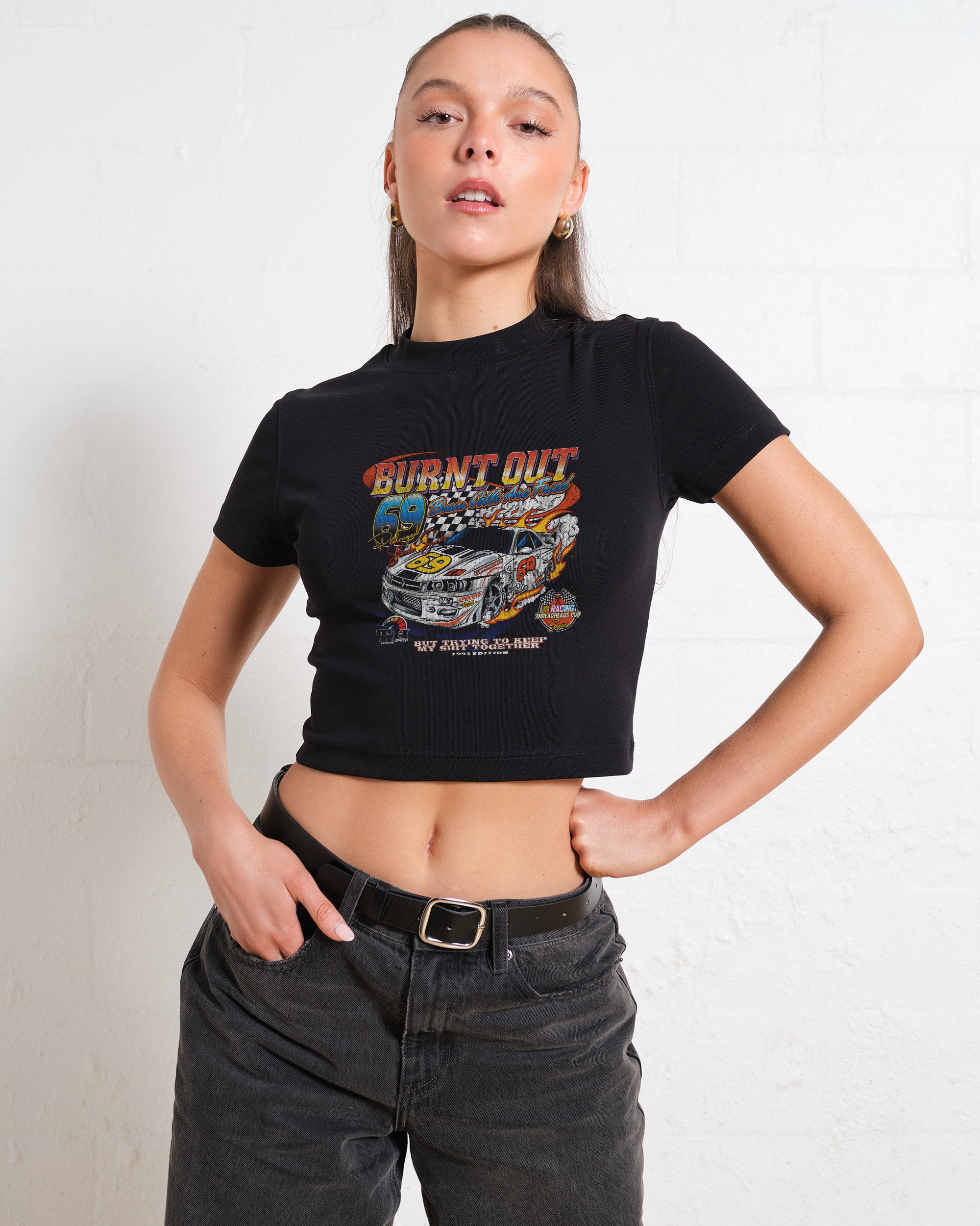 Burnt Out Baby Tee Australia Online