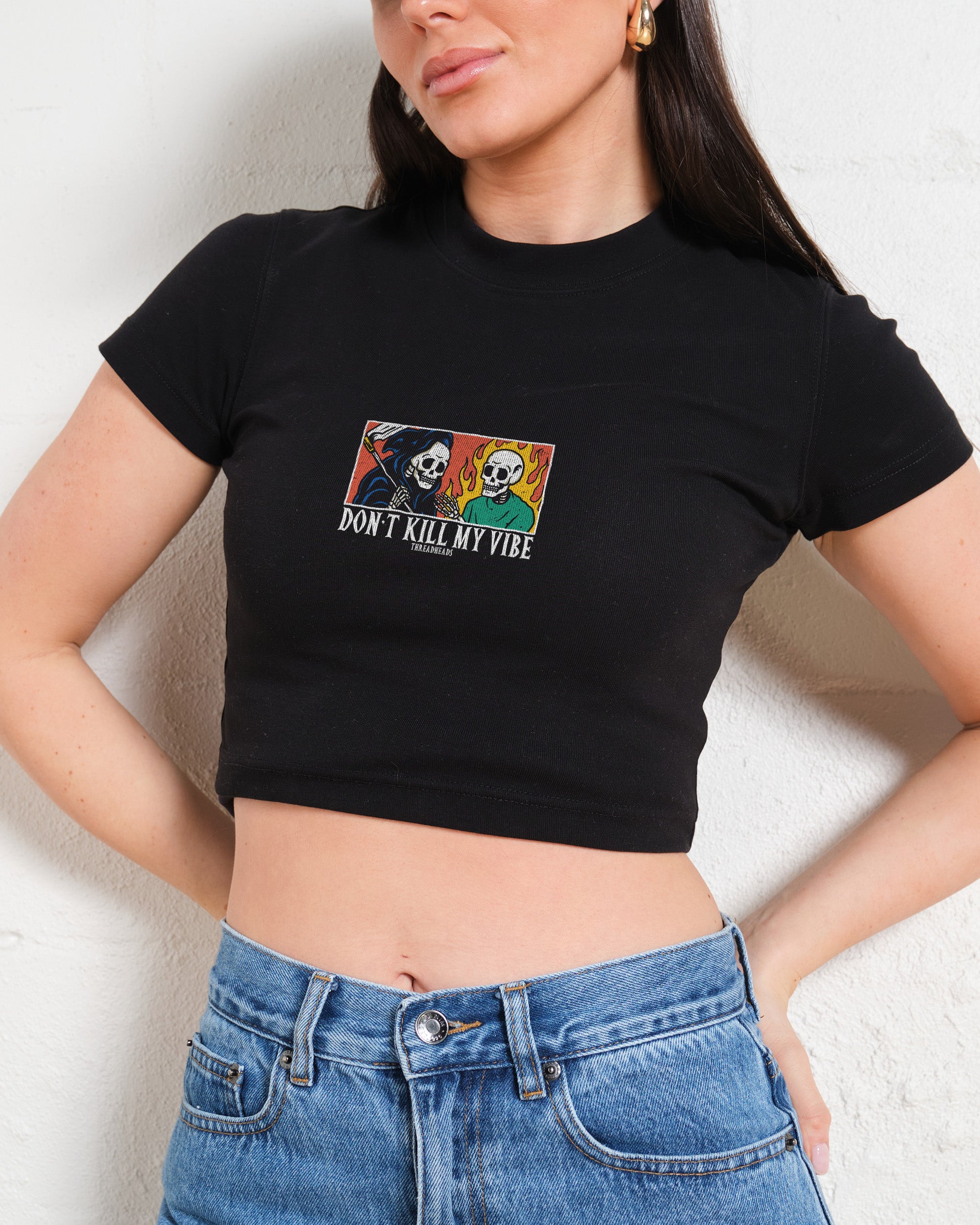 Don't Kill My Vibe Baby Tee Australia Online