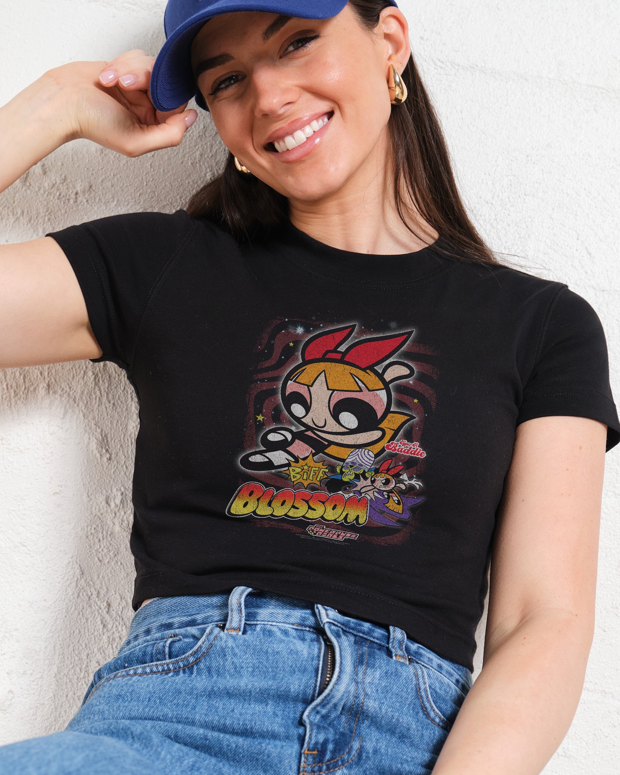 Blossom Baby Tee Australia Online Black