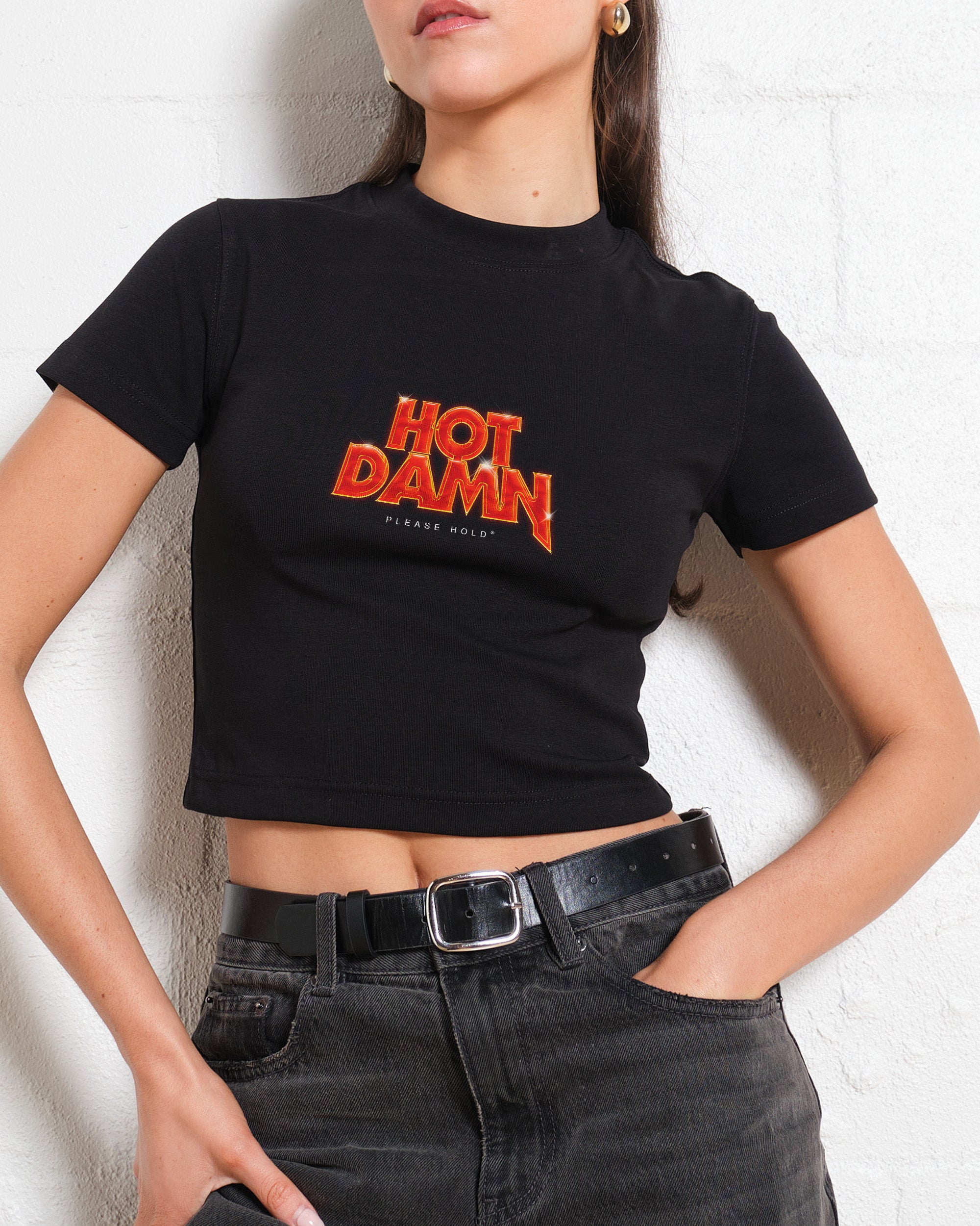 Hot Damn Baby Tee Australia Online