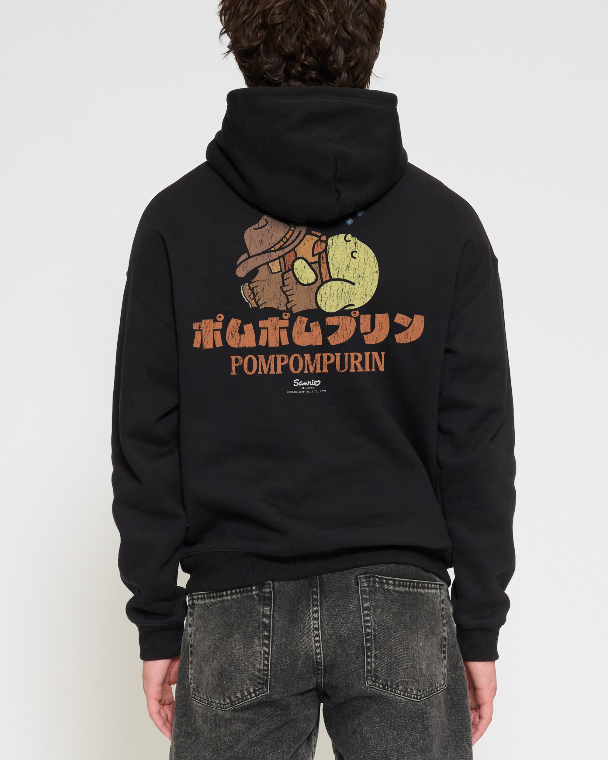Pompompurin Yeehaw Hoodie Official Hello Kitty and Friends collab Threadheads