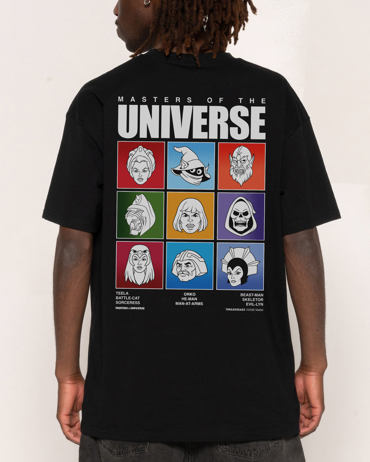MOTU Squares Oversized Tee