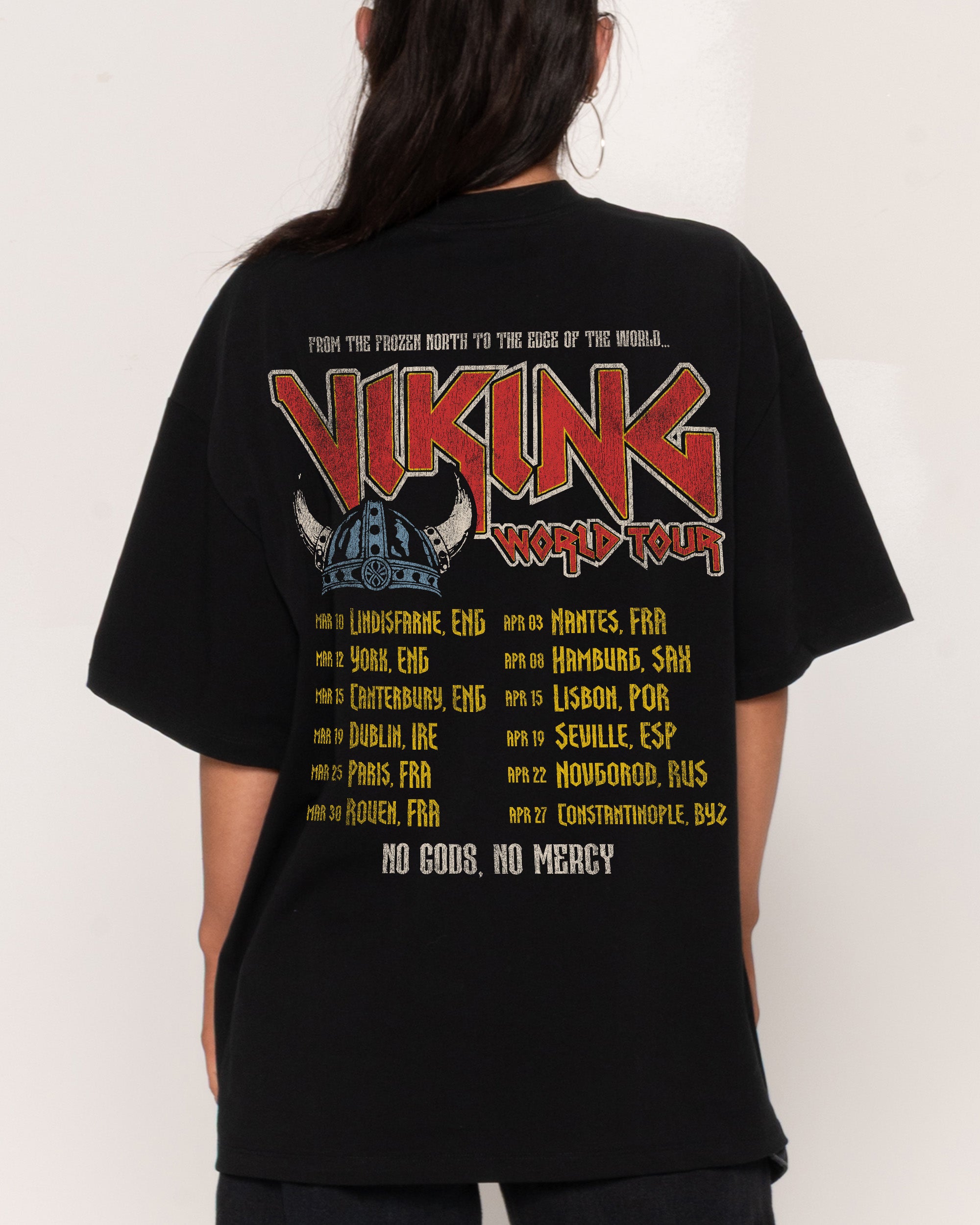 Viking World Tour Oversized Tee