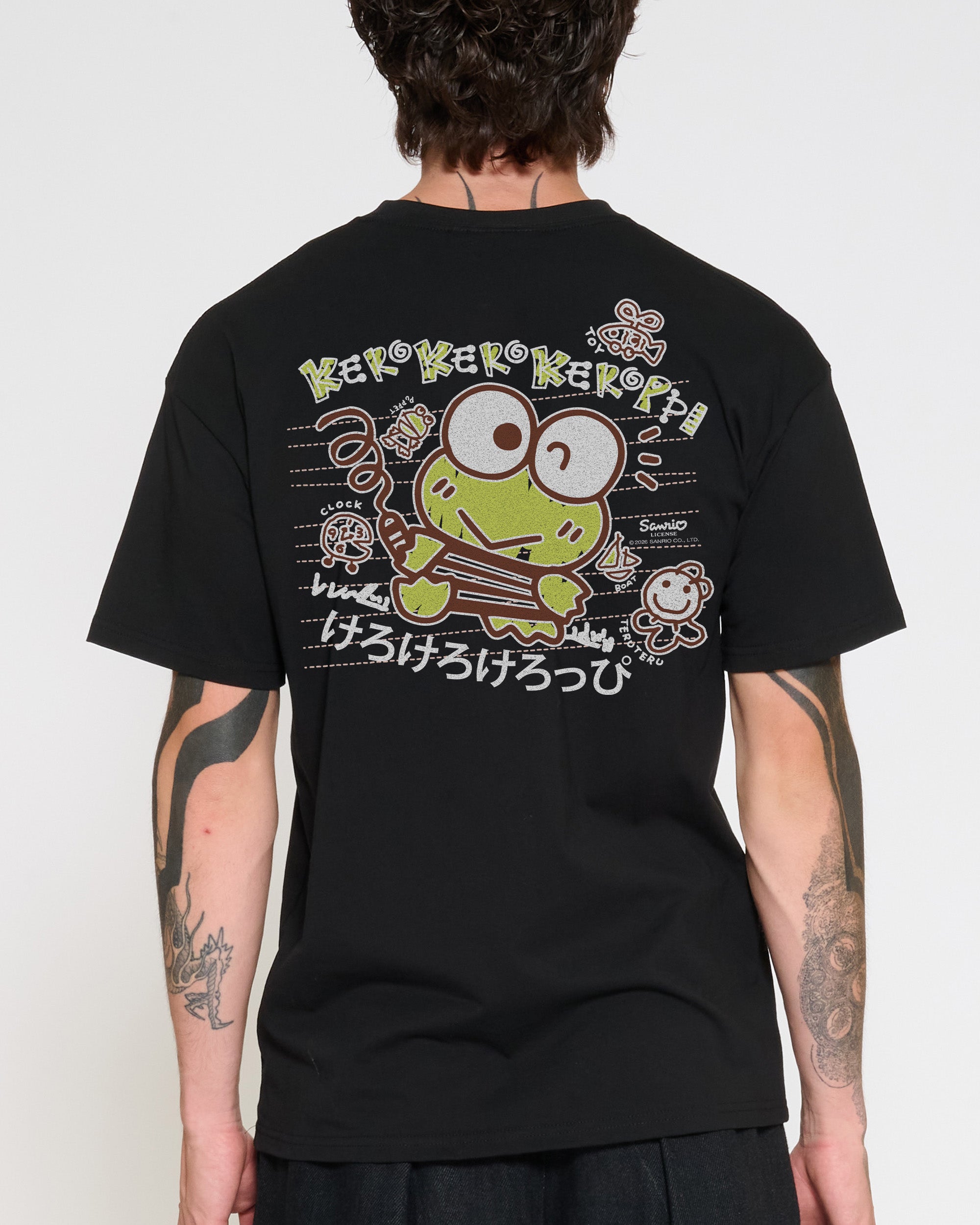 Keroppi Scribble T-Shirt | Sanrio | Threadheads Germany