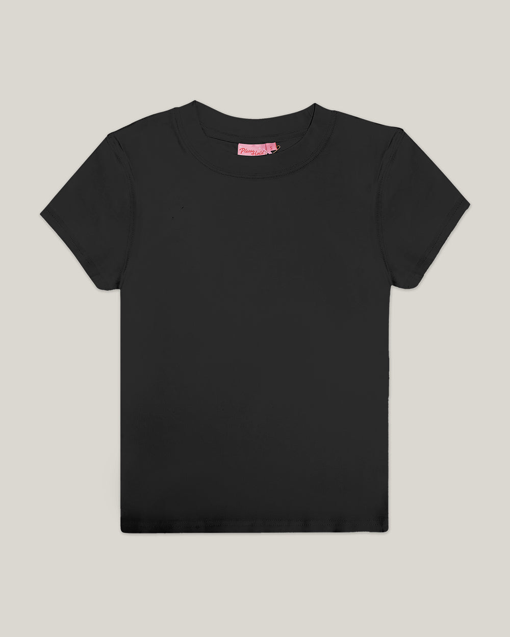 Custom Longline Baby Tee #colour_black