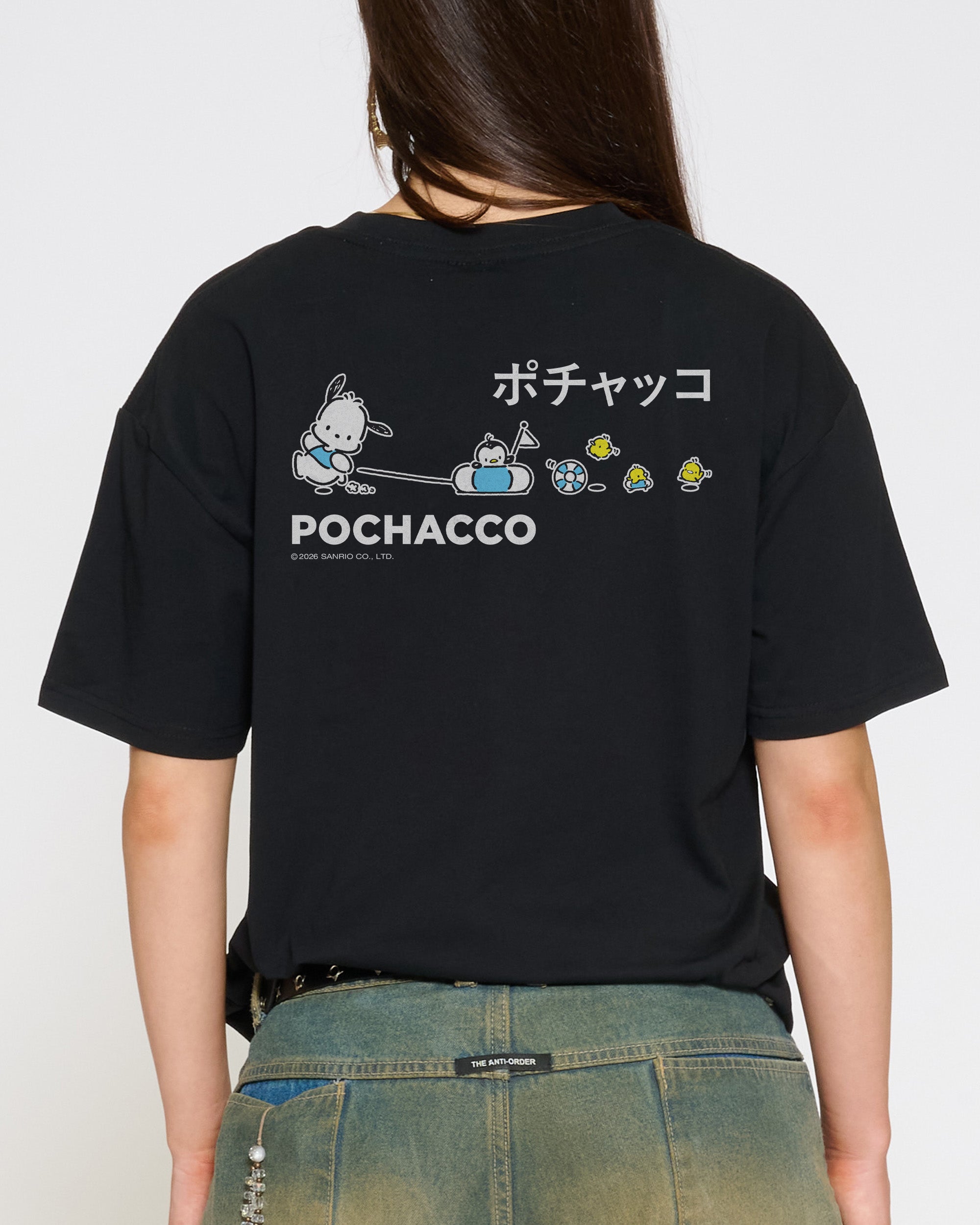 Pochacco Summer Stroll T-Shirt Official Hello Kitty and Friends collab Threadheads