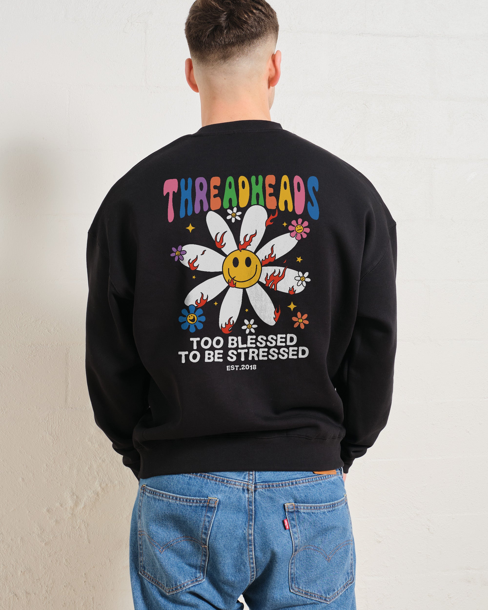 Too Blessed to be Stressed Sweatshirt Australia Online