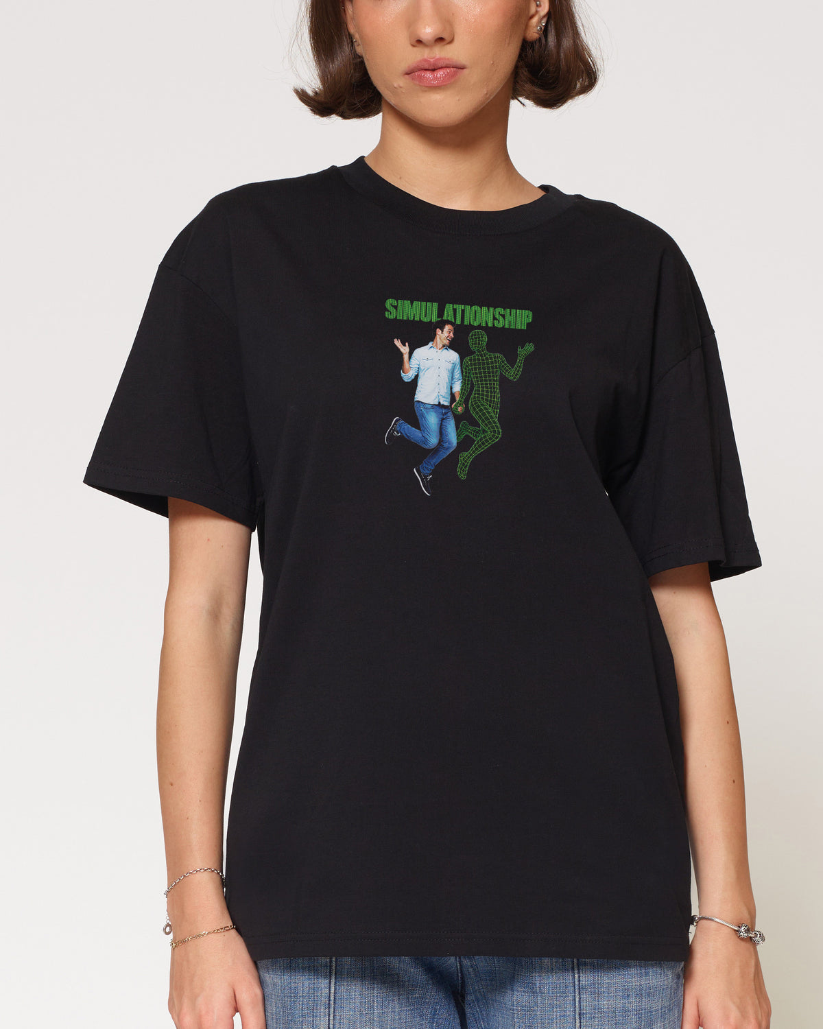 Simulationship Black T-Shirt
