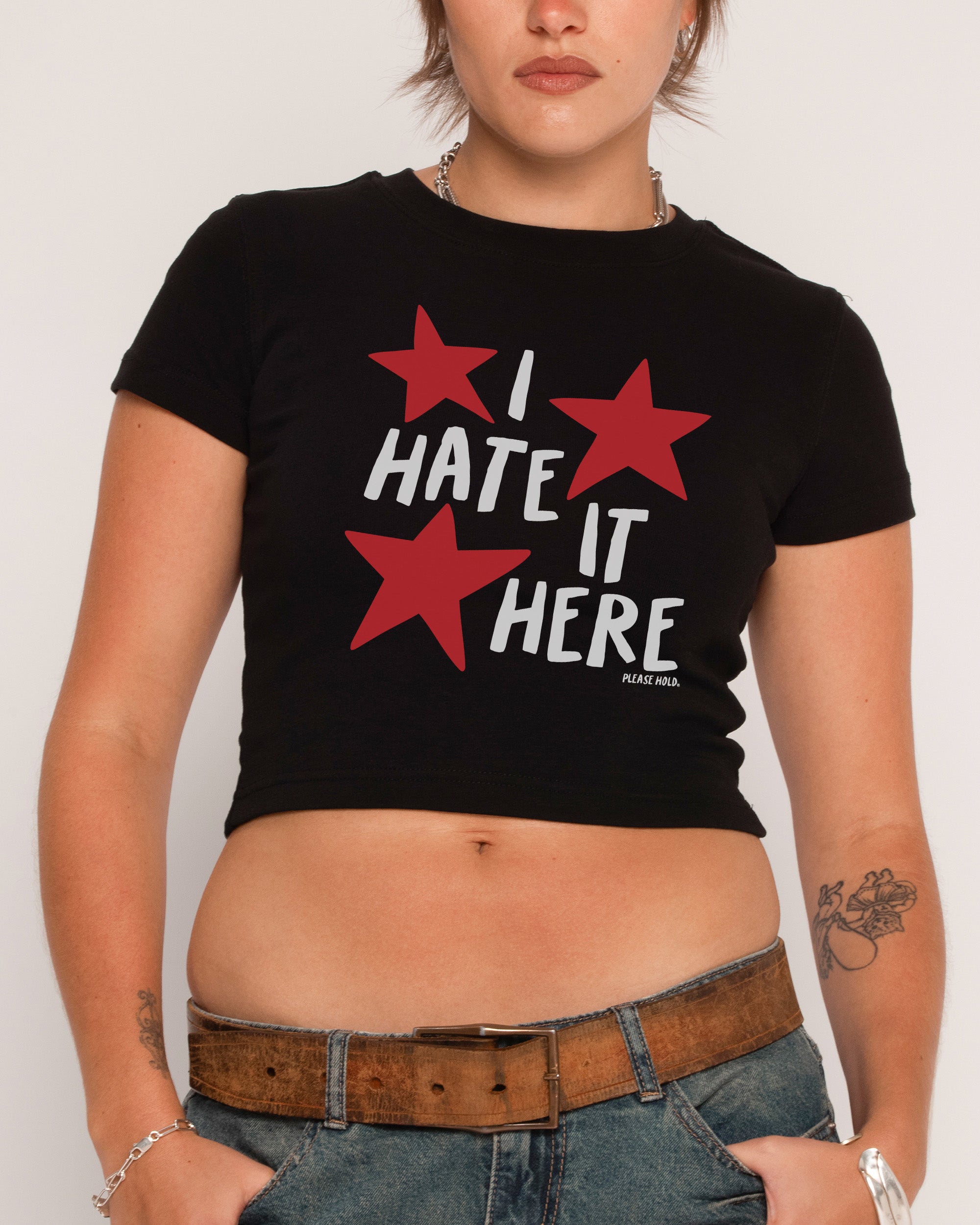 I Hate It Here Baby Tee Threadheads Australia Online