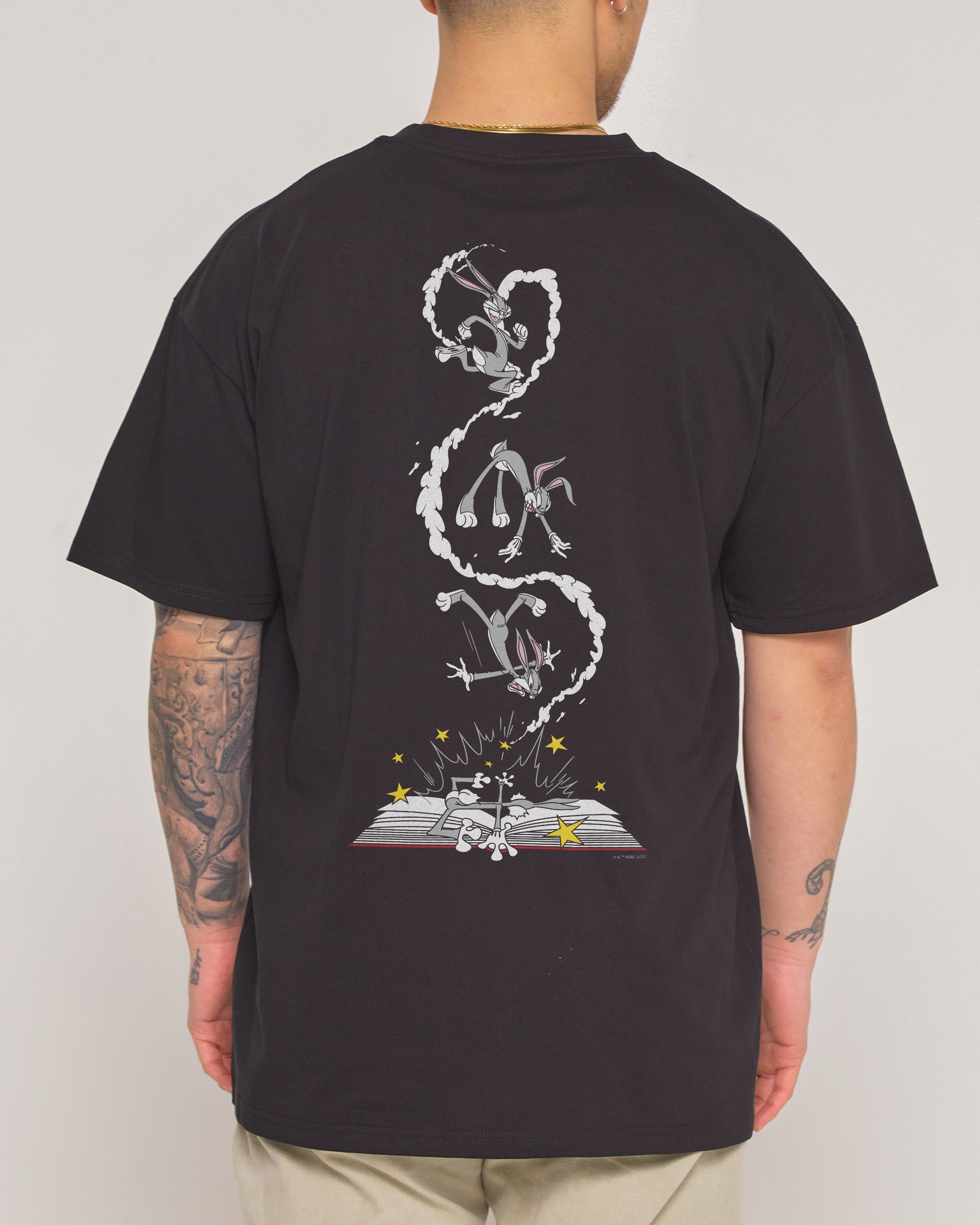 Bugs Bunny Book Crash T-Shirt Australia Threadheads Online