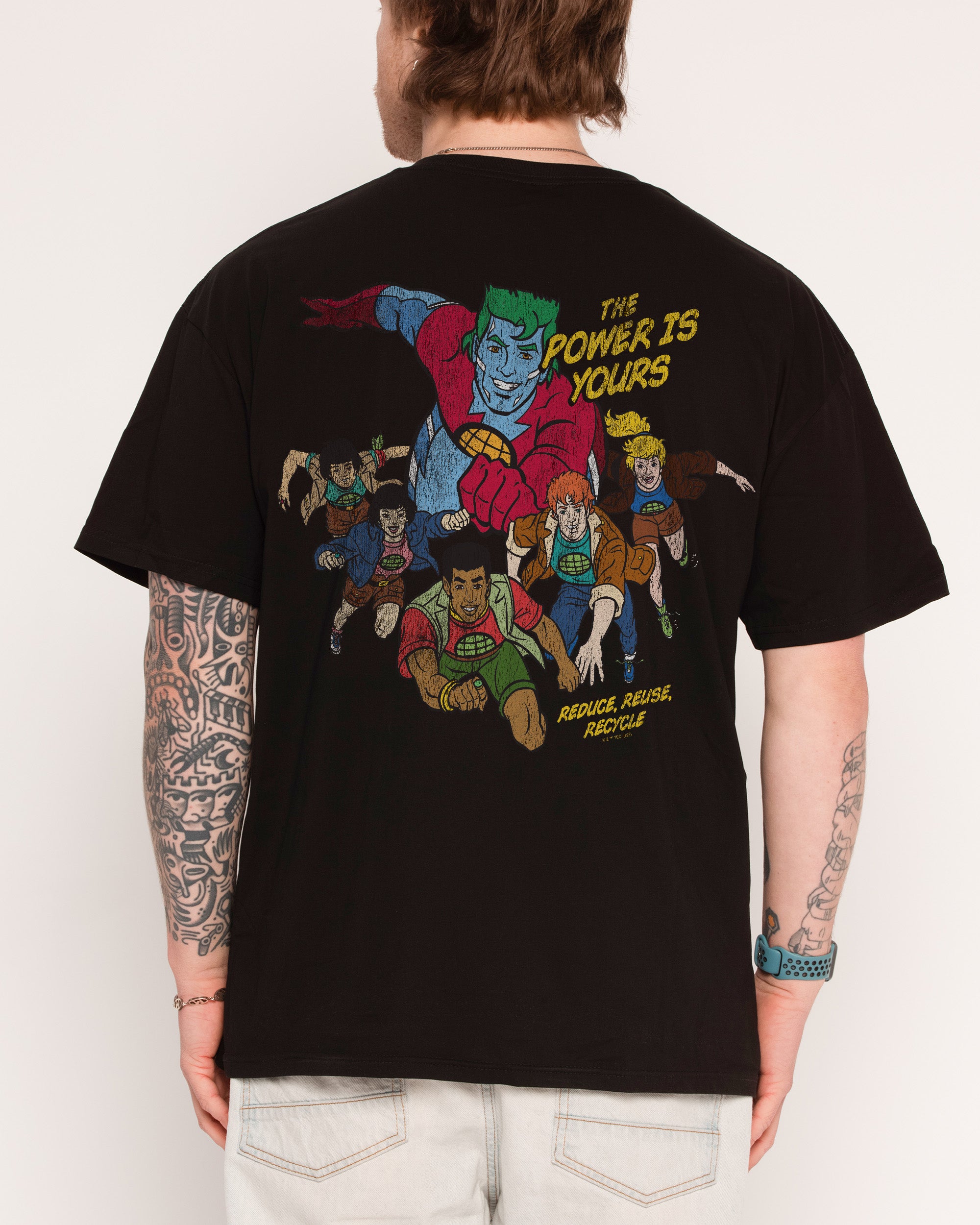 The Power Is Yours Black T-Shirt