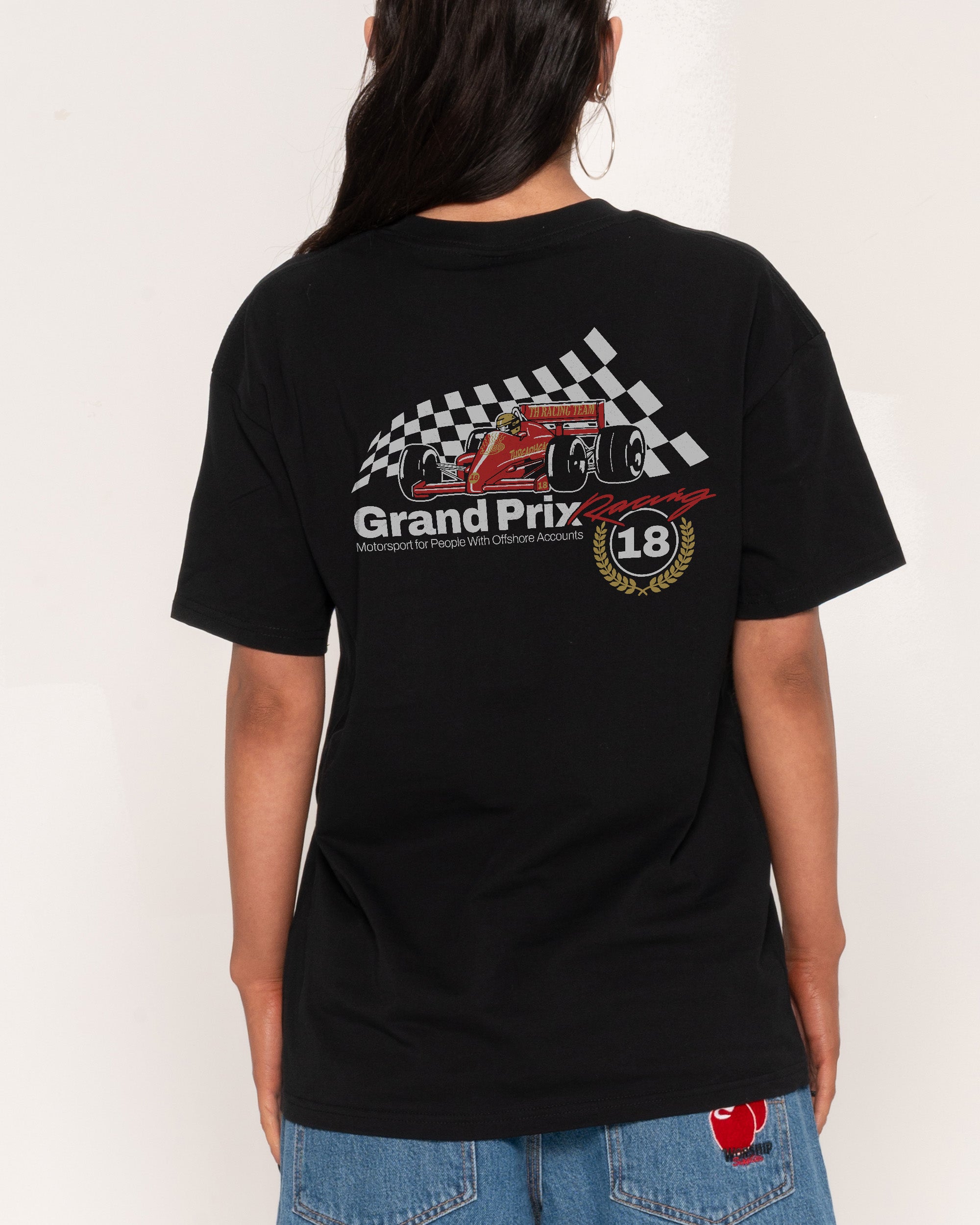 Grand Prix Racing Black T-Shirt