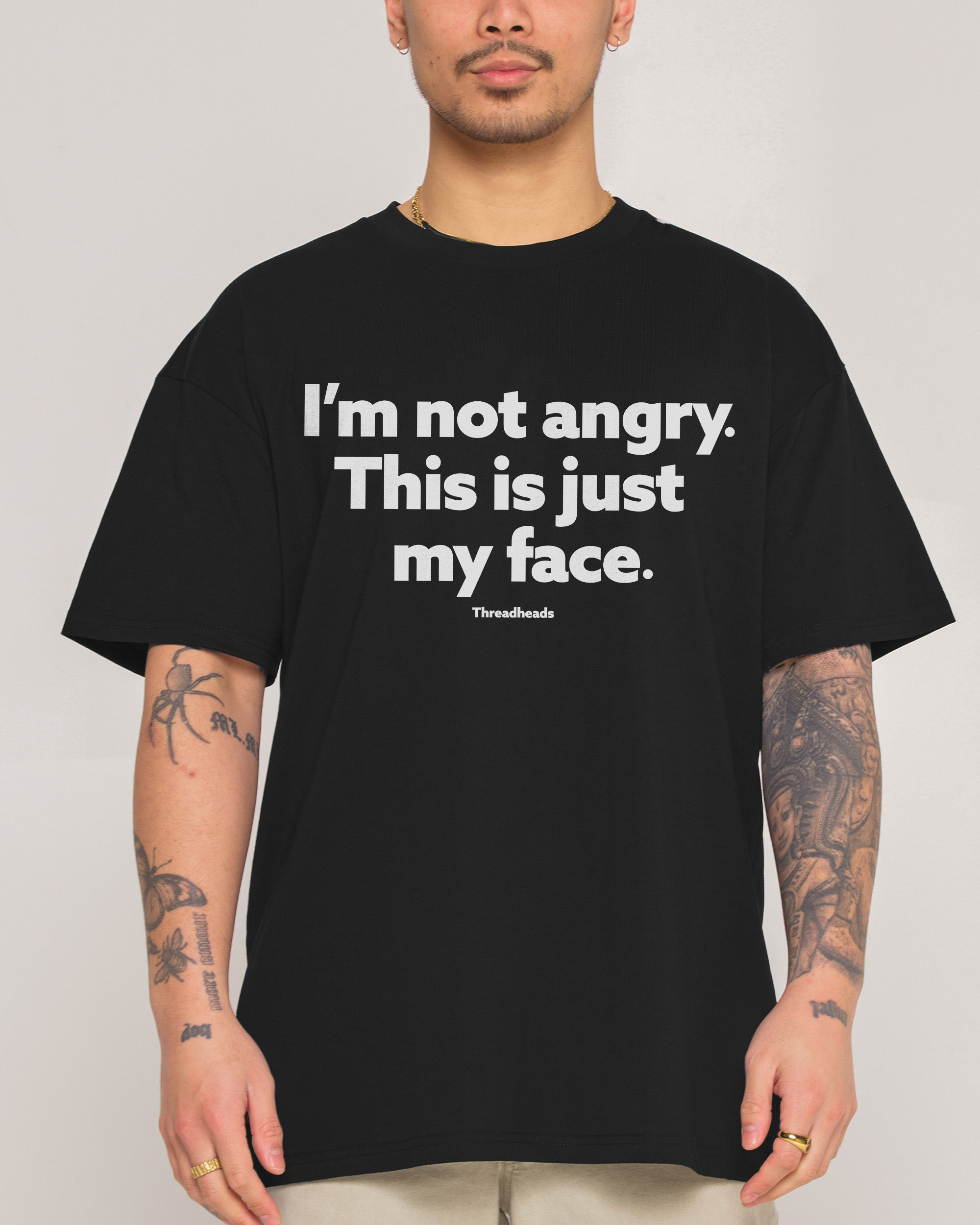 I'm Not Angry T-Shirt | Funny T-Shirt