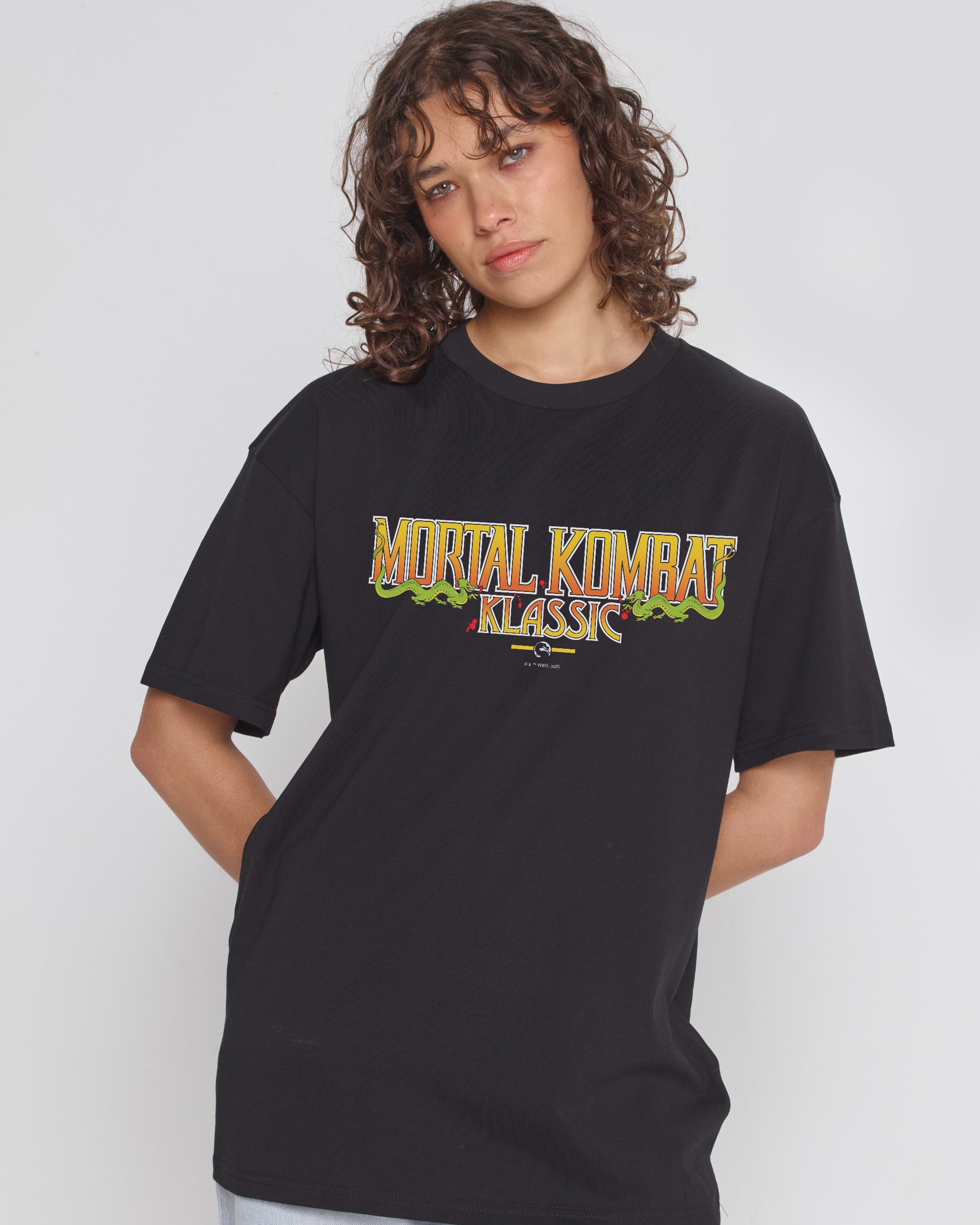 Mortal Kombat Klassic Logo T-Shirt Threadheads Australia Online