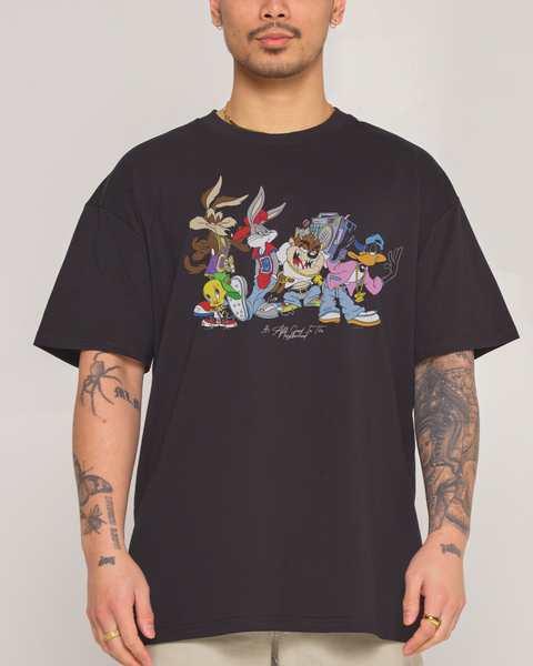 neighborhood ×Tycoon Tosh TシャツXL It's All Good in the Neighborhood T-Shirt | Official Looney Tunes