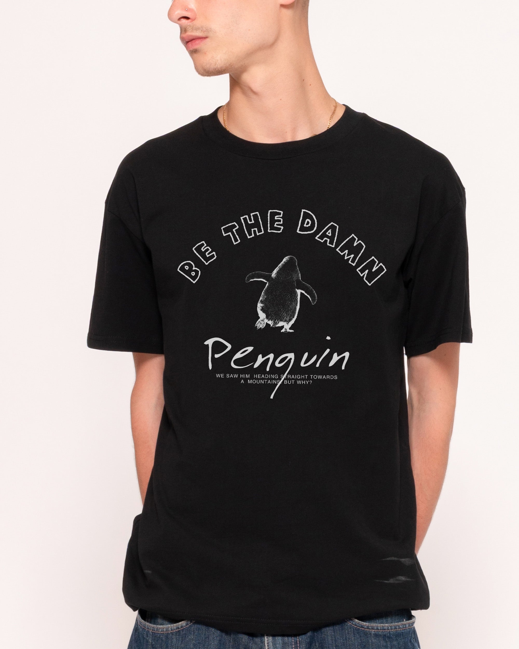 Nihilist Penguin T-Shirt | Funny Graphic T-Shirt | Threadheads Germany