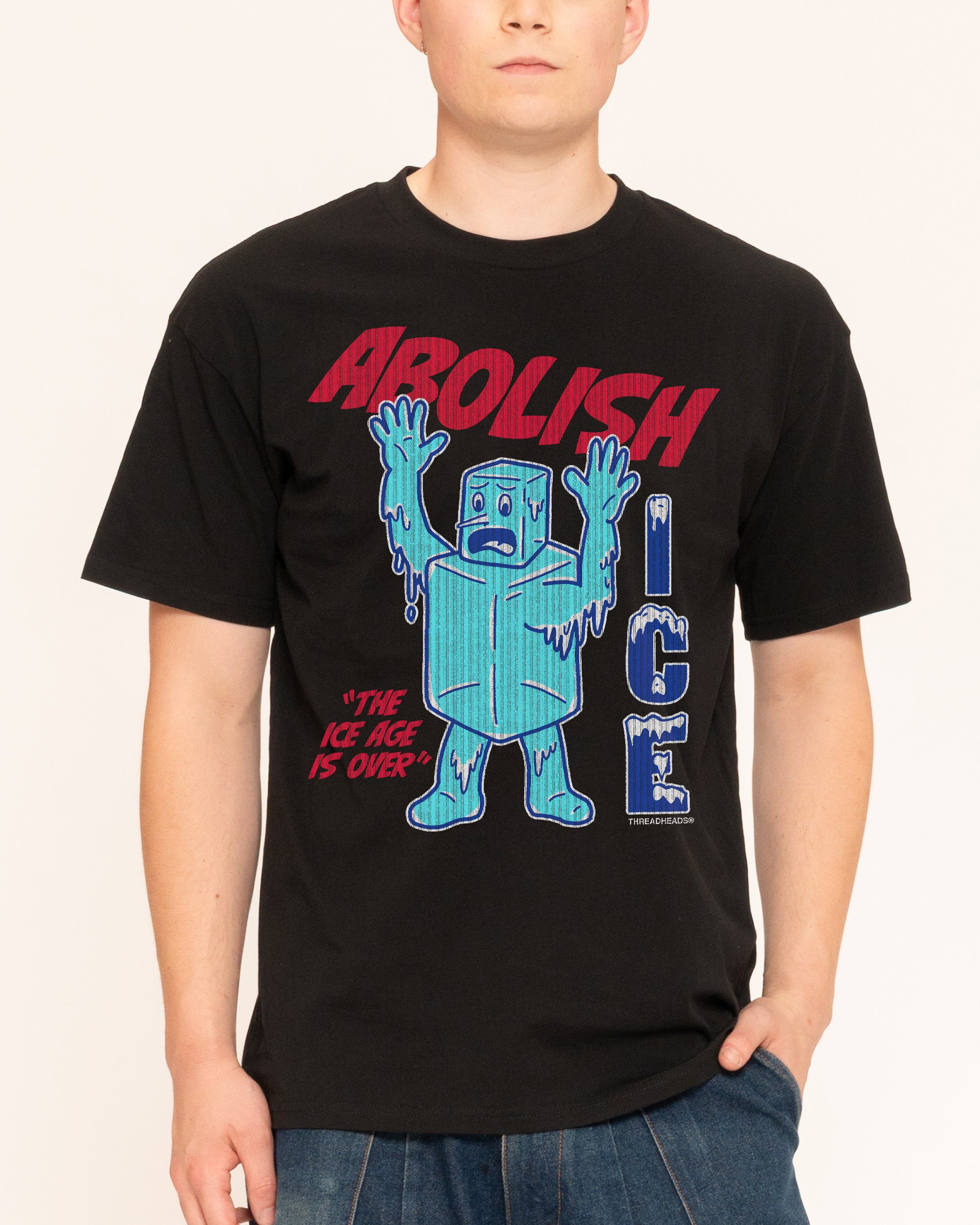 Abolish Ice Black T-Shirt