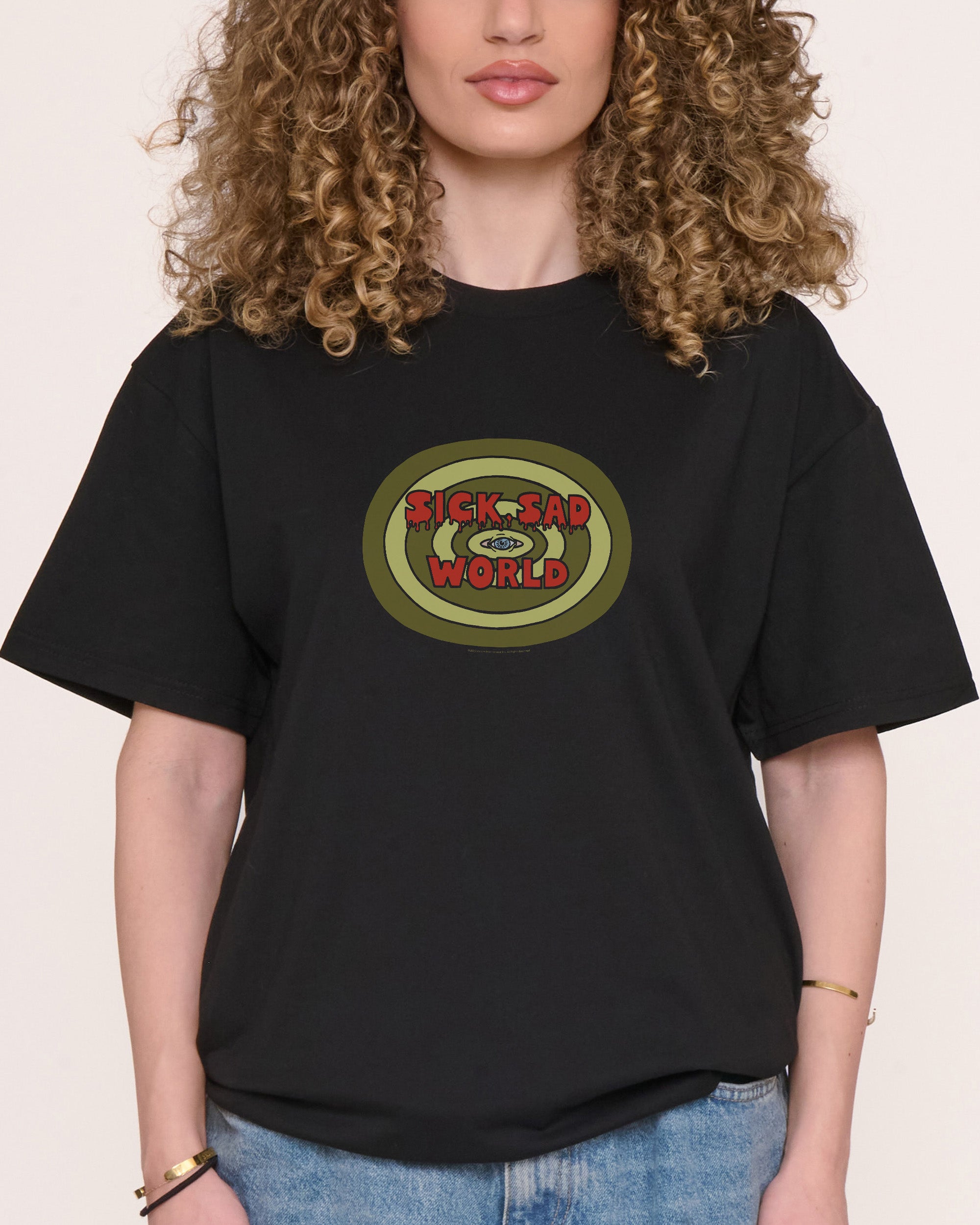 Sick Sad World Black T-Shirt