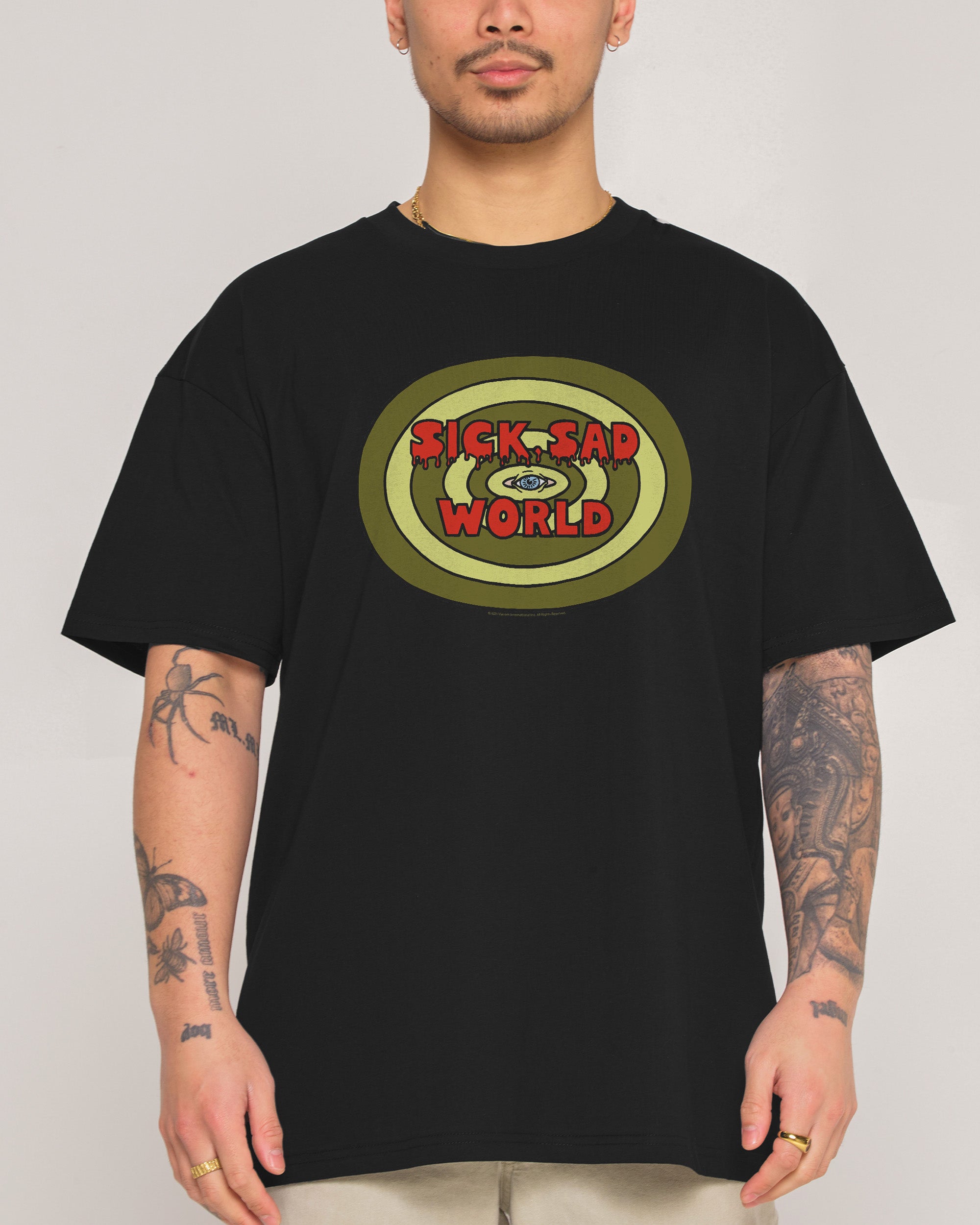 Sick Sad World Black T-Shirt