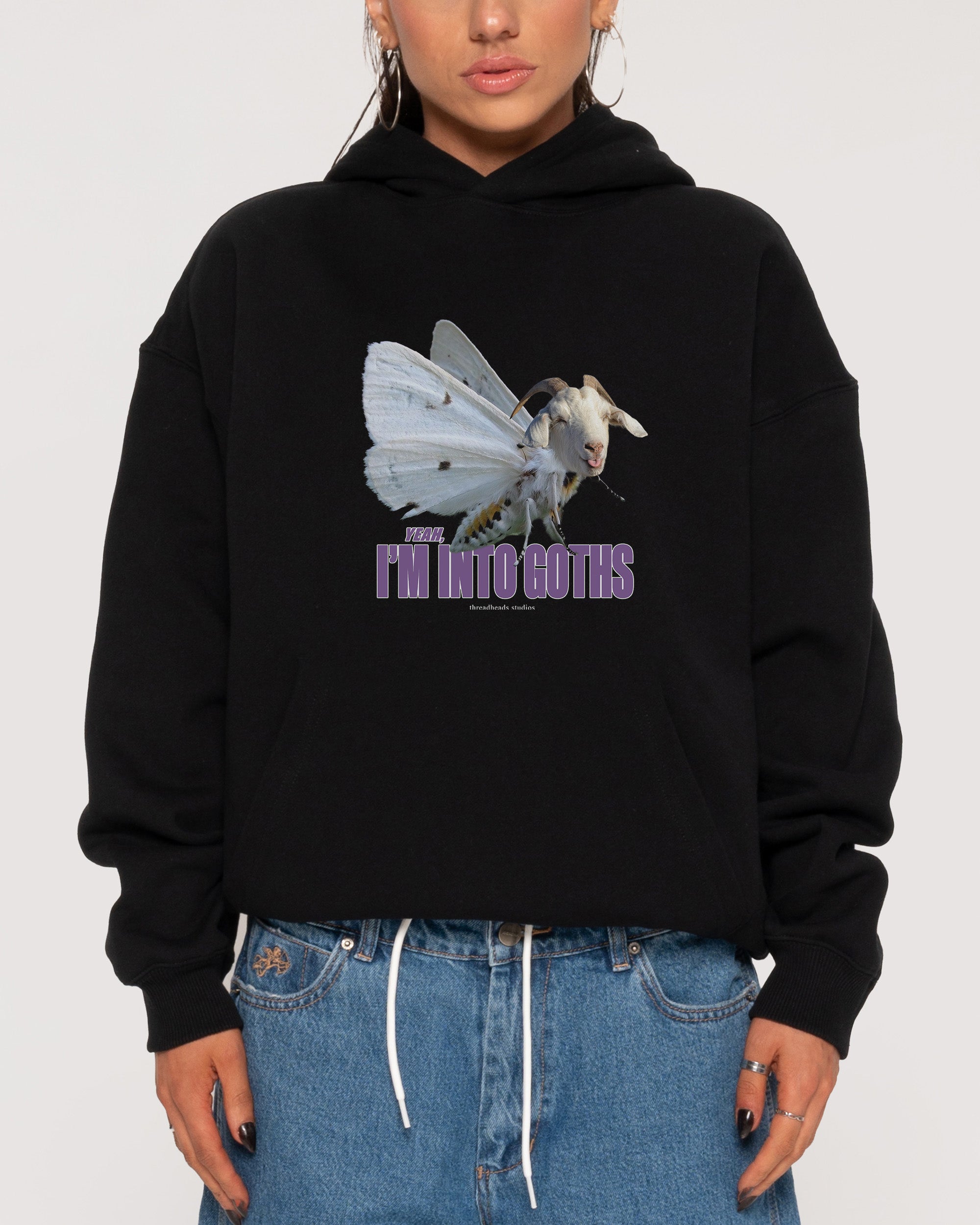 I’m Into Goths Black Hoodie