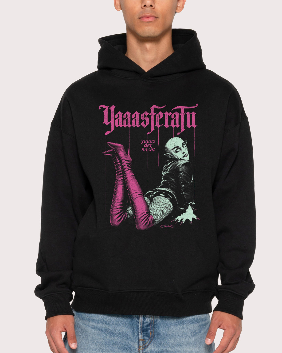 Yaassferatu Black Hoodie