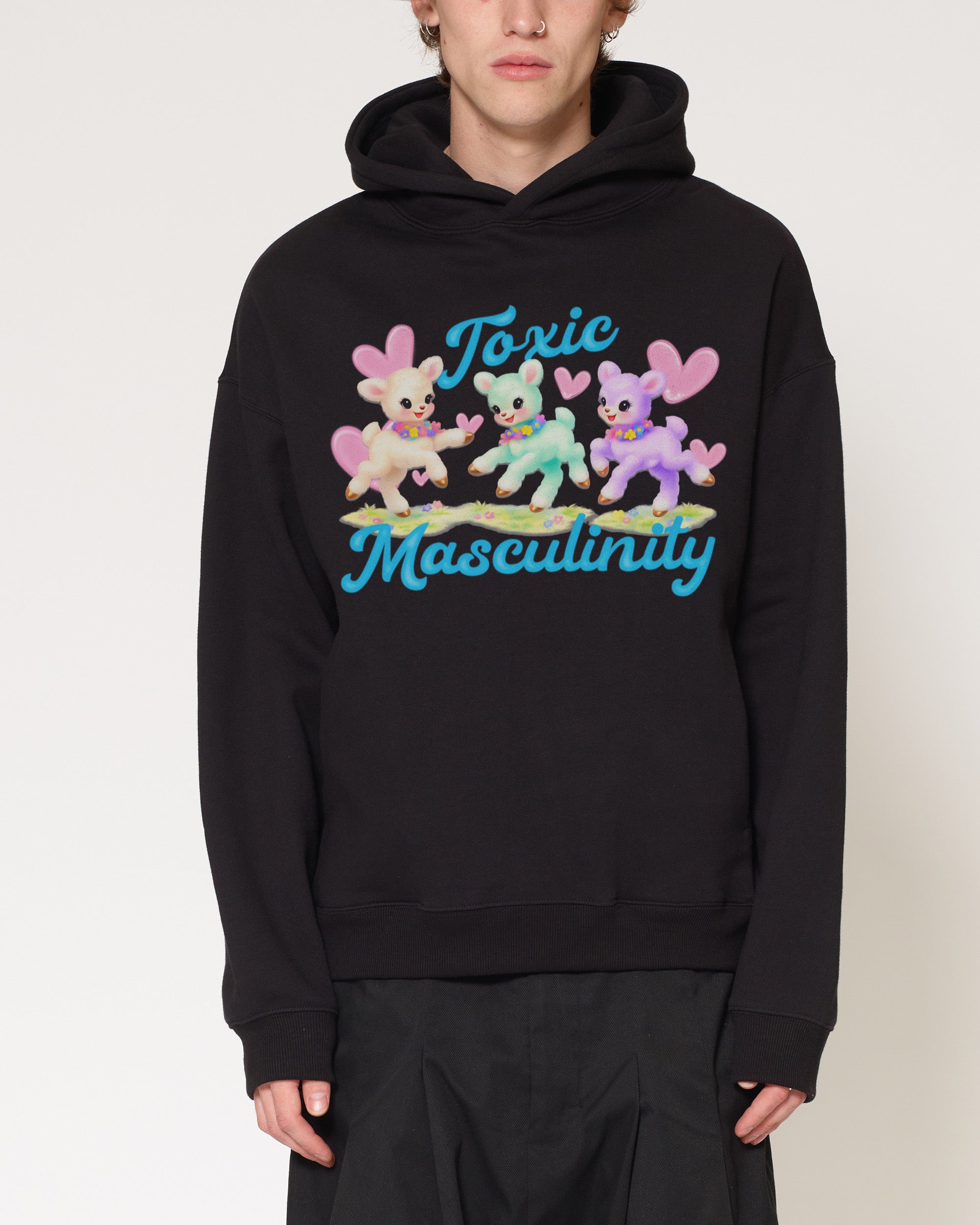 Toxic Masculinity Black Hoodie