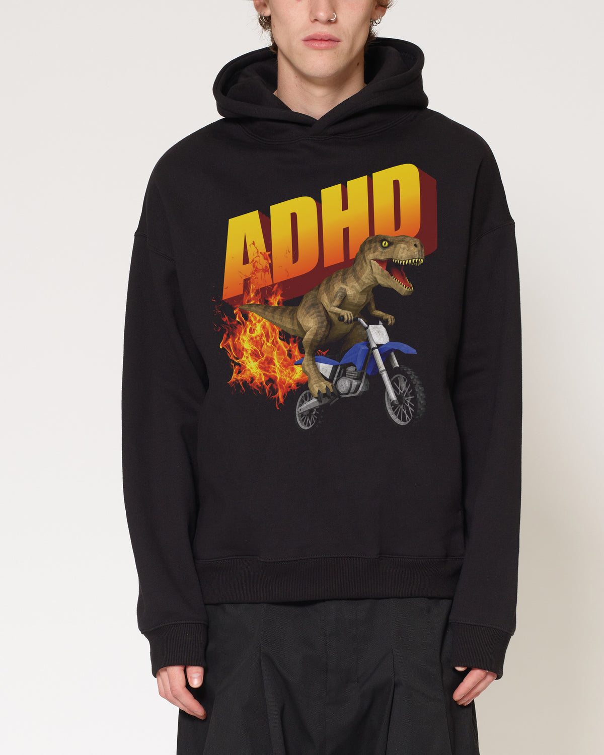 ADHD Black Hoodie