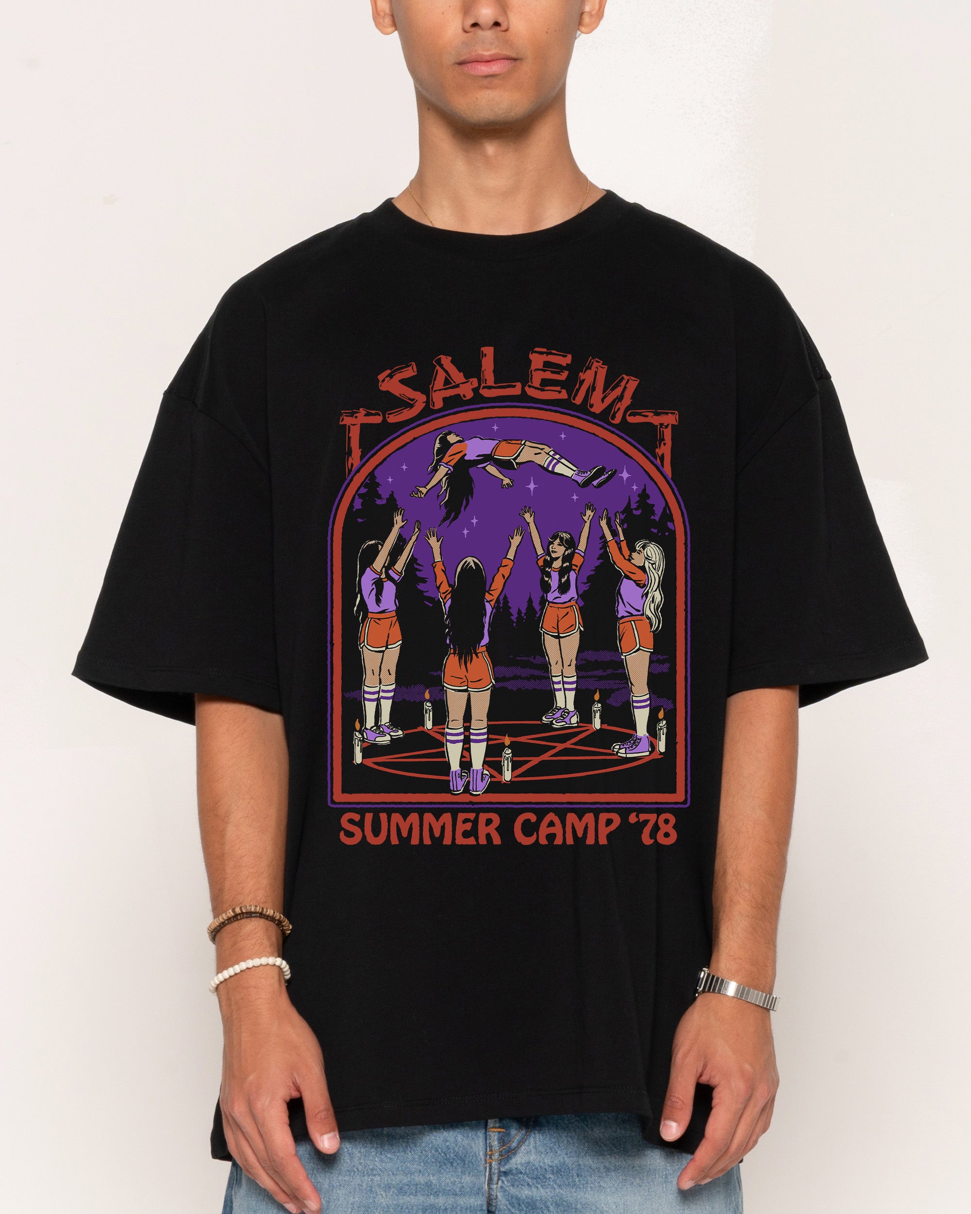 Salem Summer Camp Oversized Tee