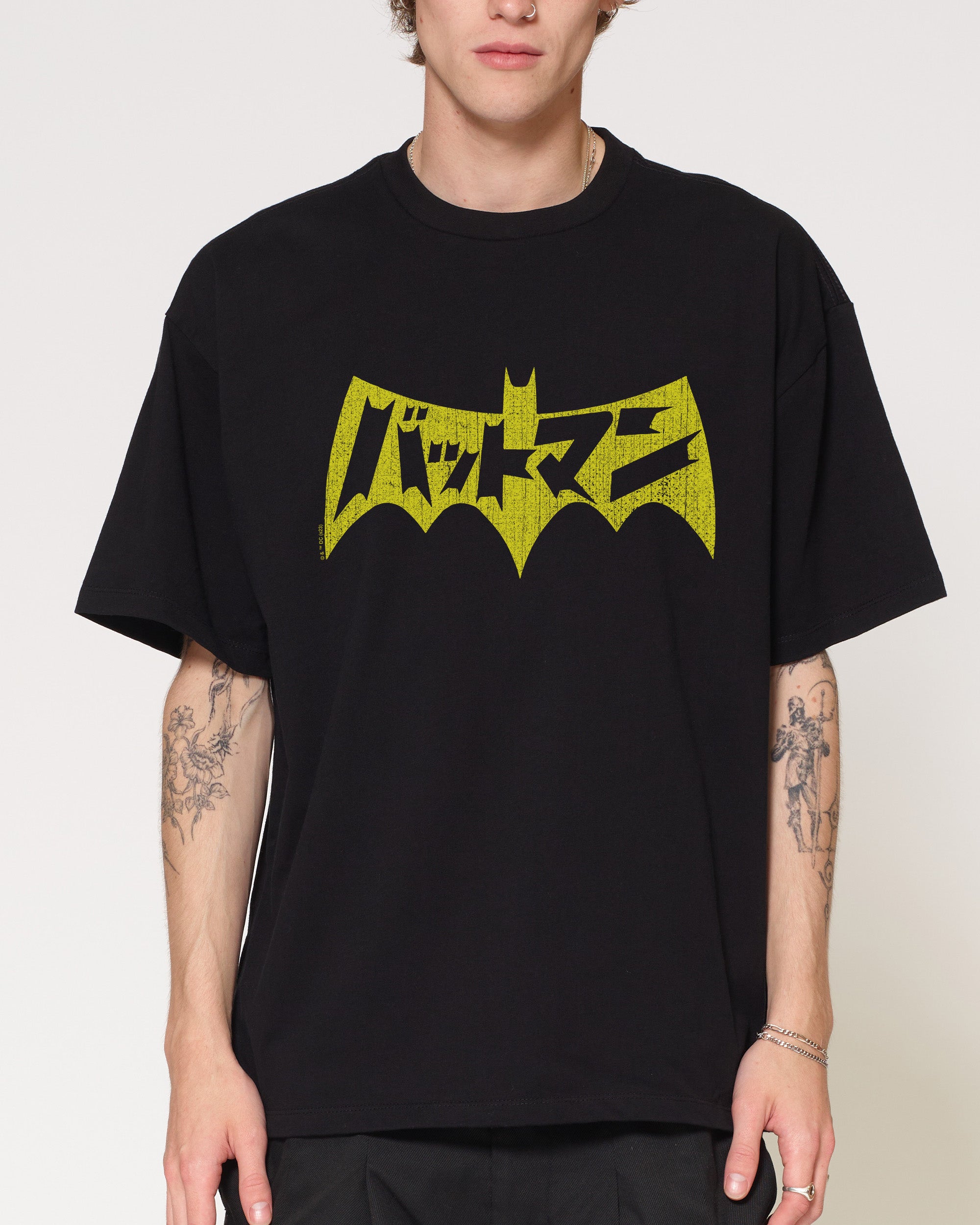 Japanese Bat Logo Oversized Tee | Official DC Merch