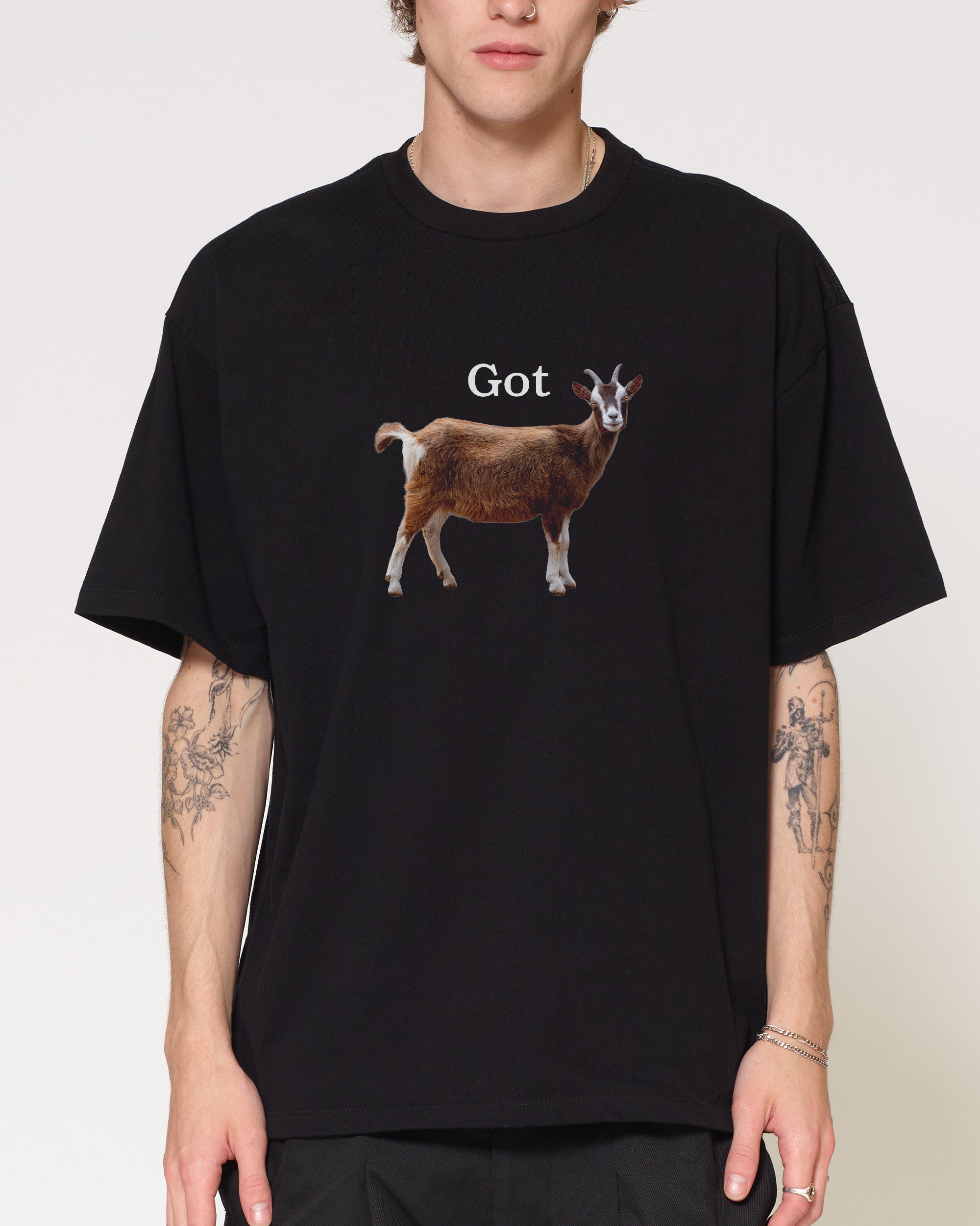 Got Black Oversized Tee