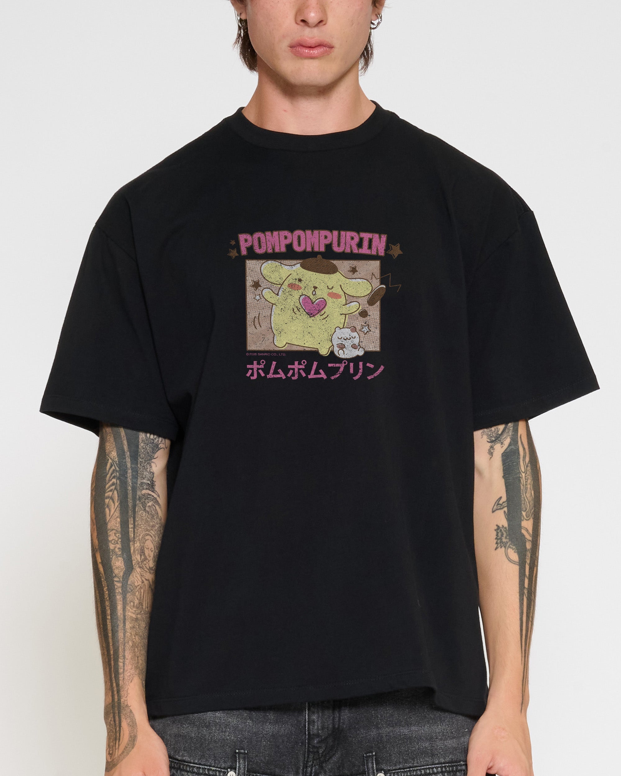 Pompompurin Kawaii Oversized Tee | Sanrio | Threadheads Germany