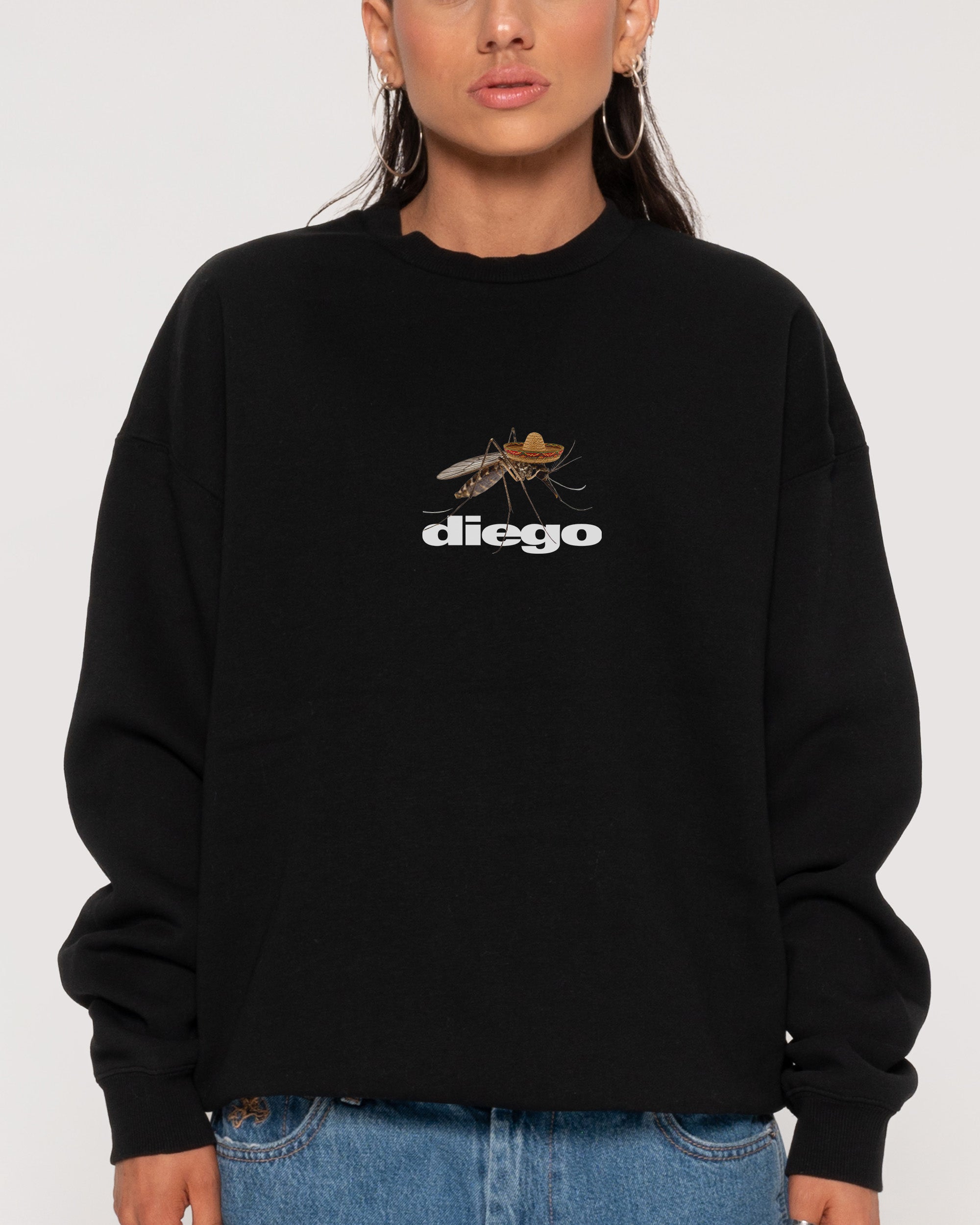 Diego Black Sweatshirt