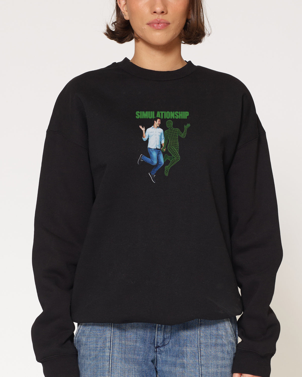 Simulationship Black Sweatshirt