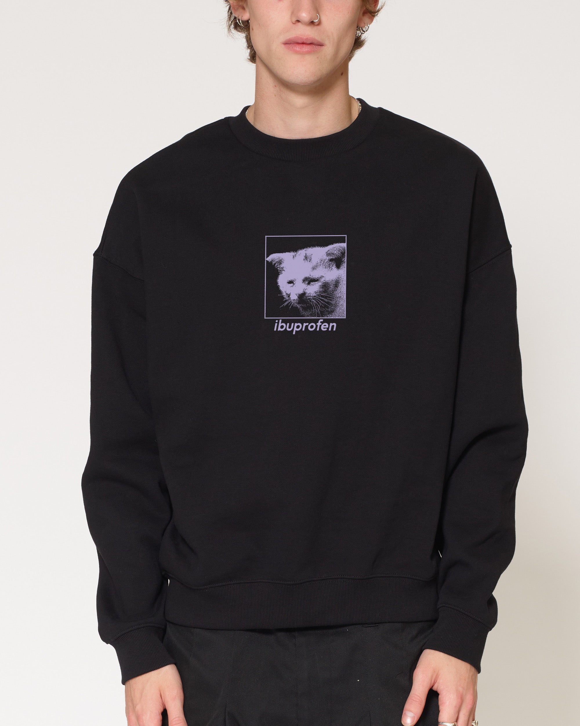 Ibuprofen Black Sweatshirt