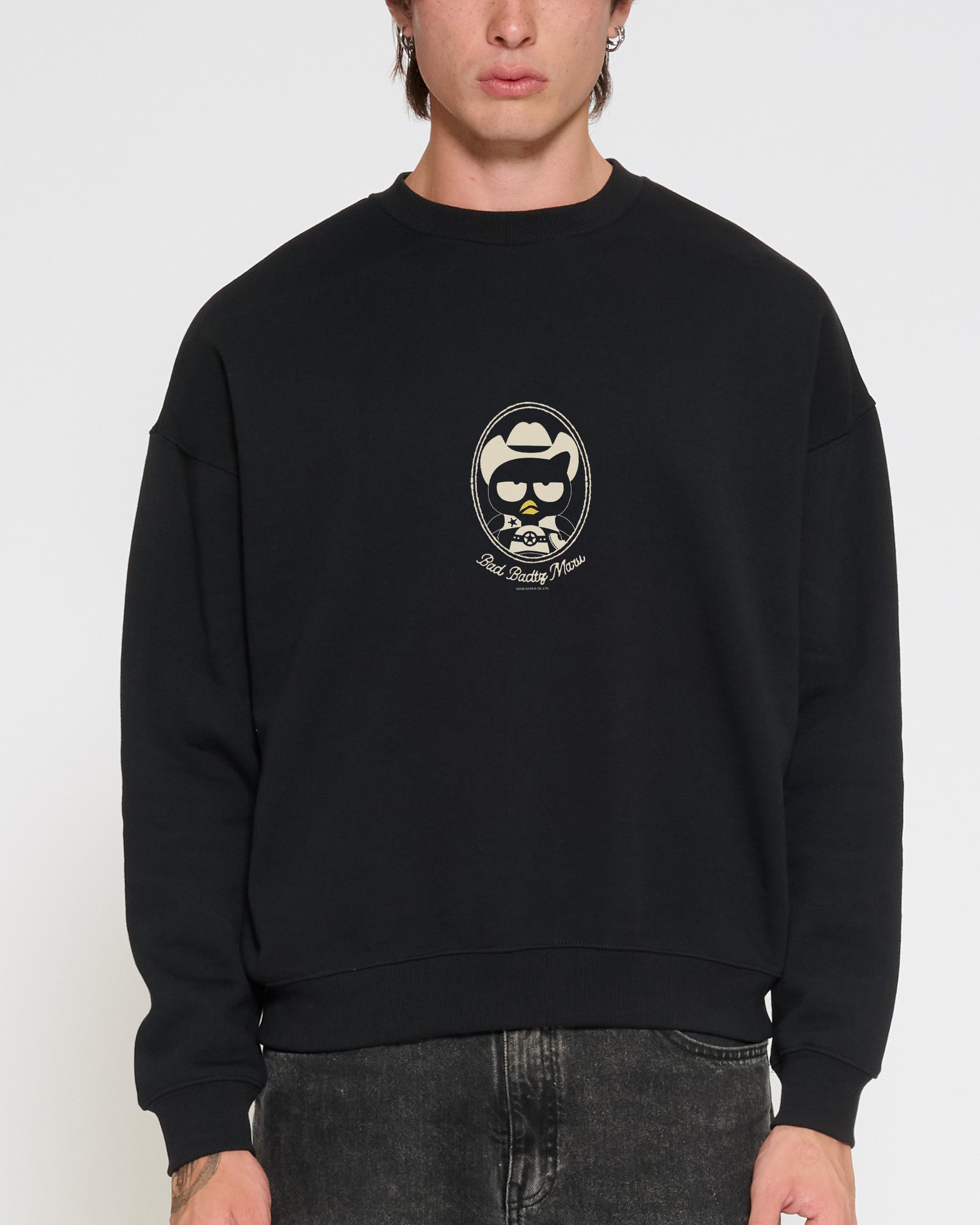 Bad Badtz-Maru Rodeo Club Sweatshirt Official Hello Kitty and Friends collab Threadheads