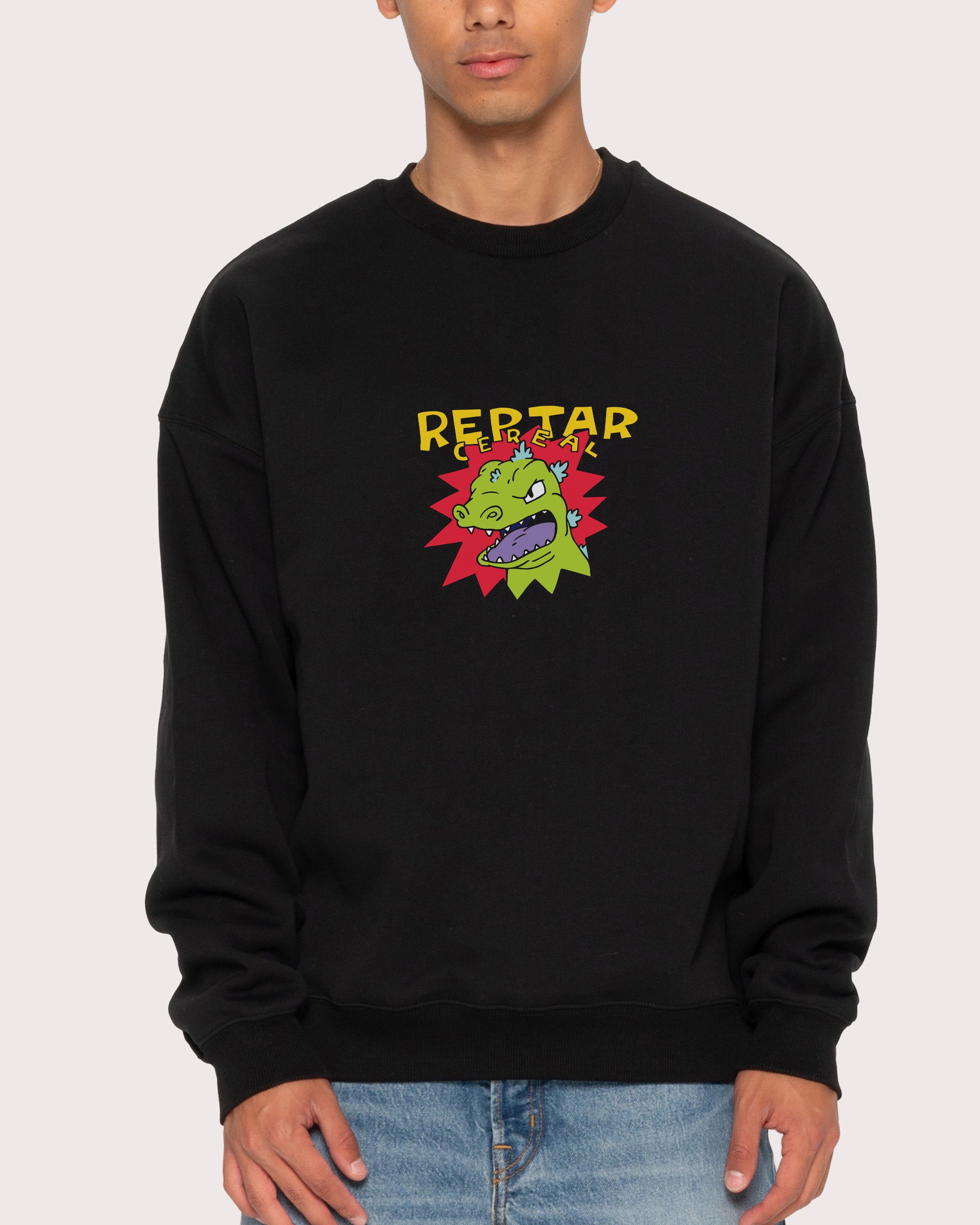 Reptar Cereal Black Sweatshirt