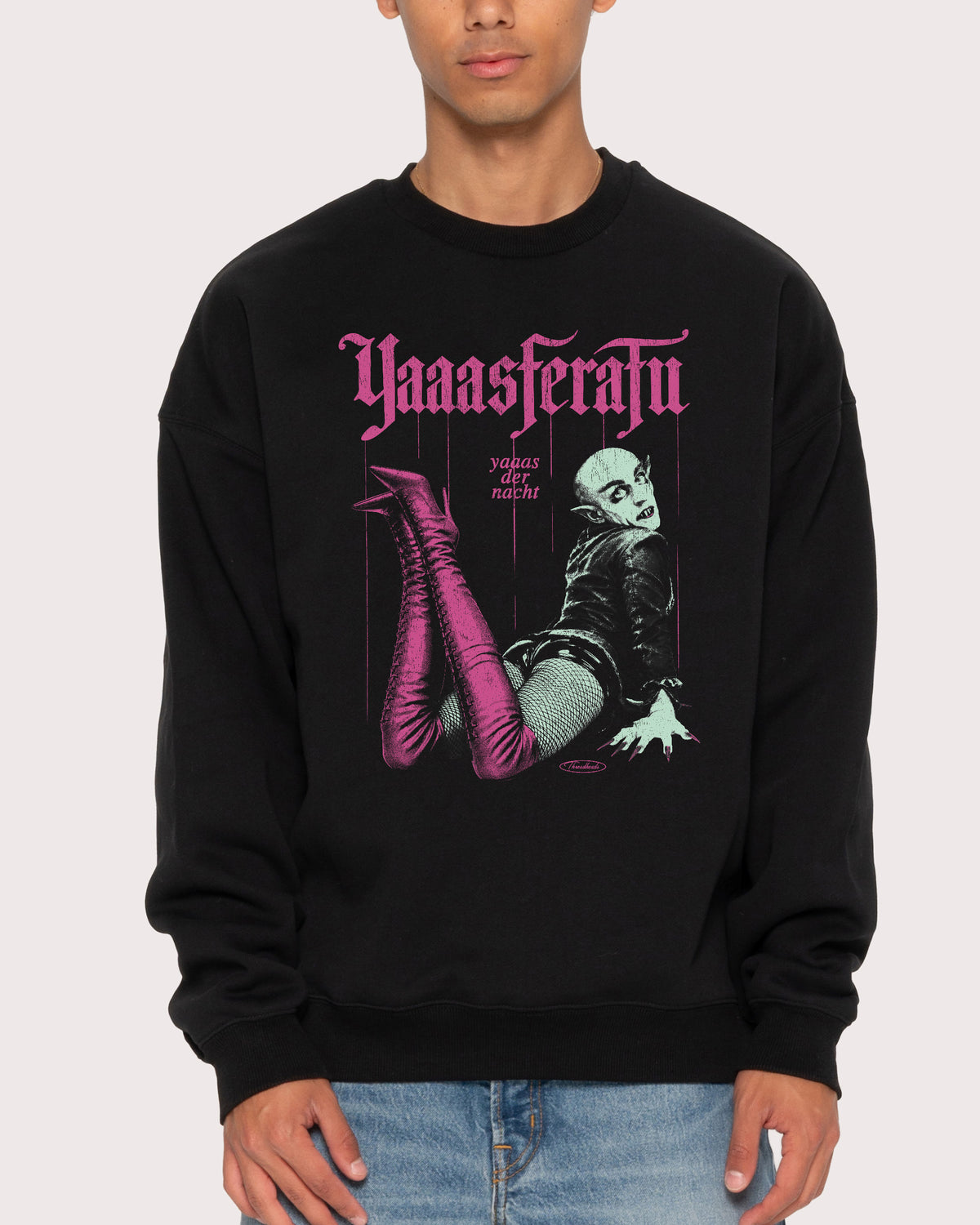 Yaassferatu Black Sweatshirt