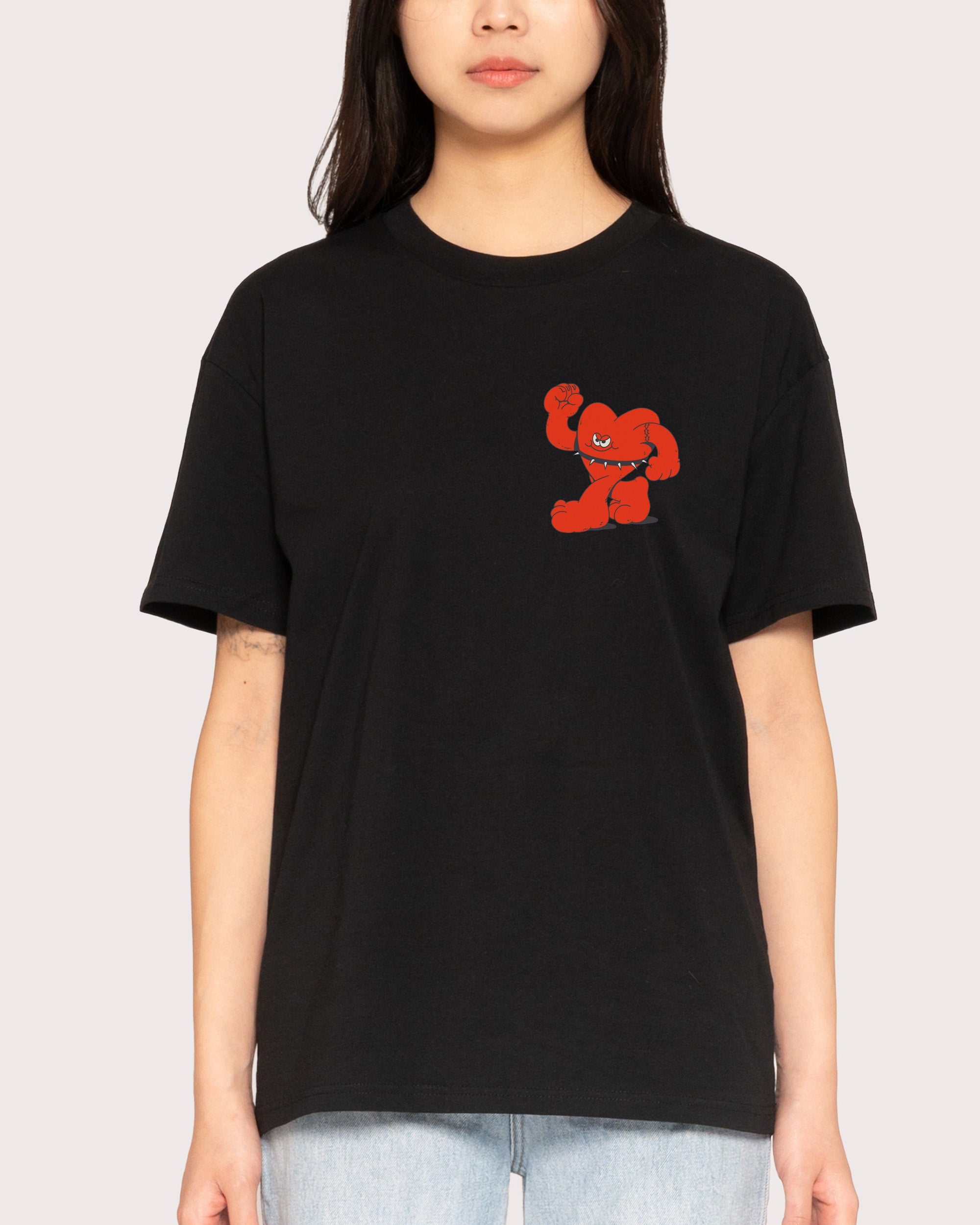 Hardcore Heartcore Black T-Shirt