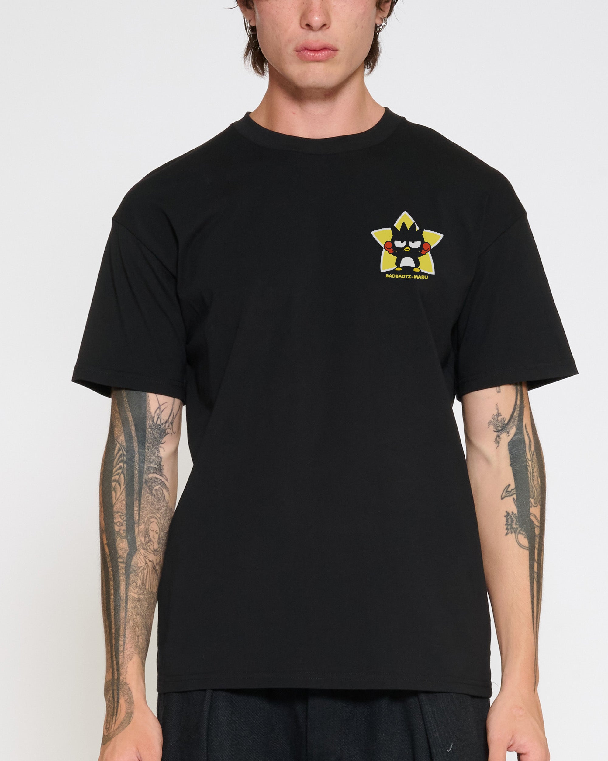 Bad Badtz-Maru Training Trouble T-Shirt Official Hello Kitty and Friends collab Threadheads