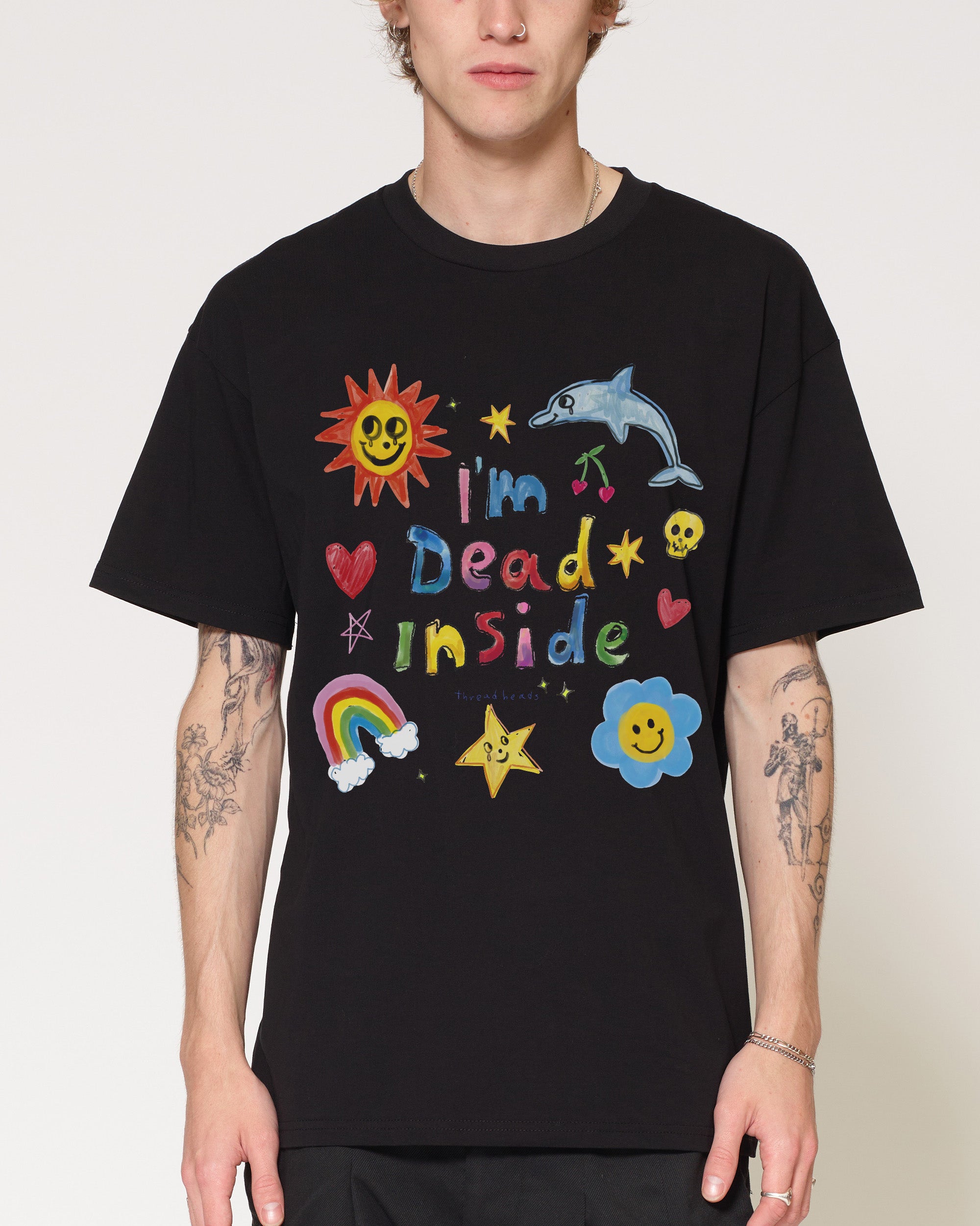 I'm Dead Inside T-Shirt | Funny Graphic T-Shirt | Threadheads