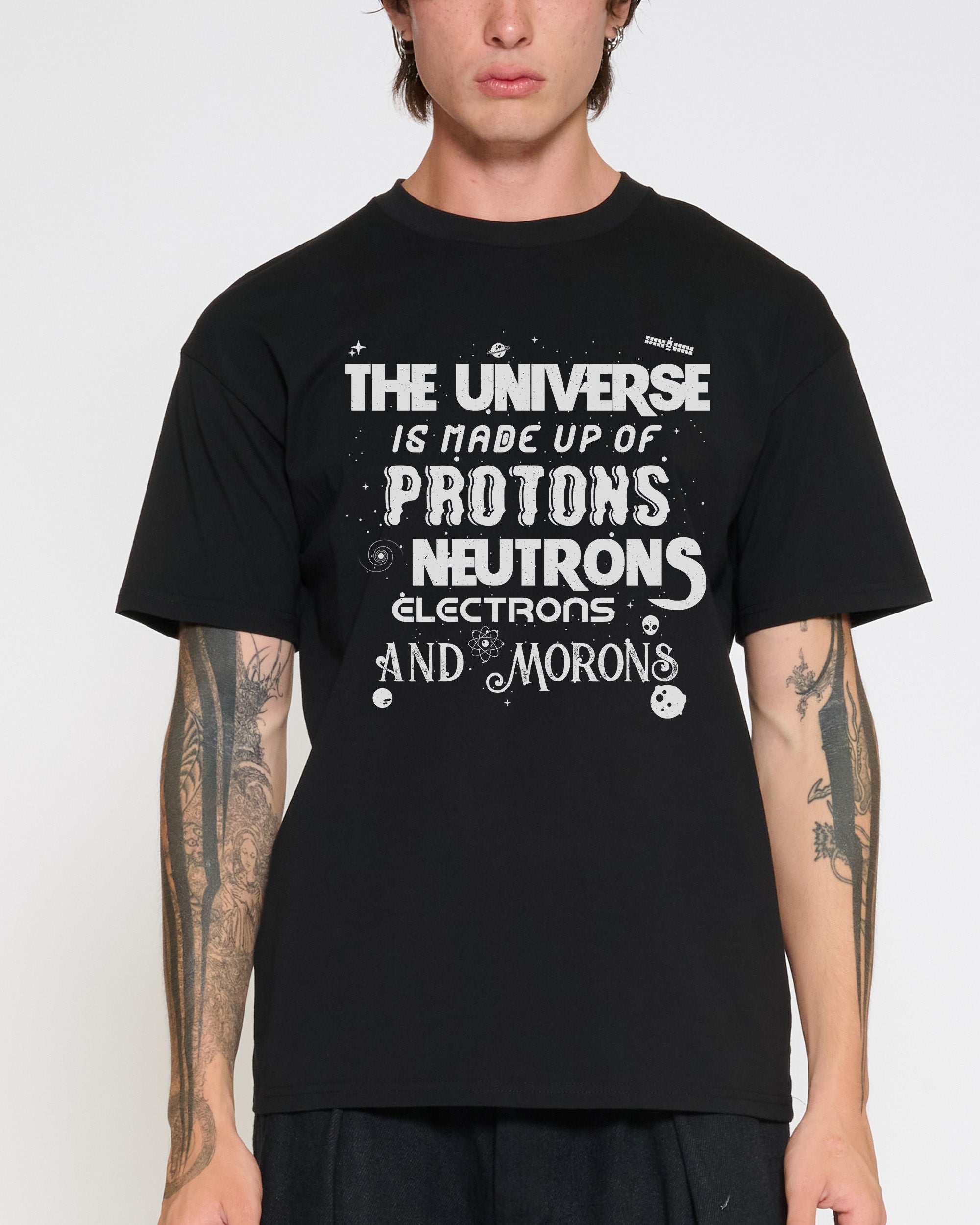 Protons Neutrons Electrons Morons T-Shirt
