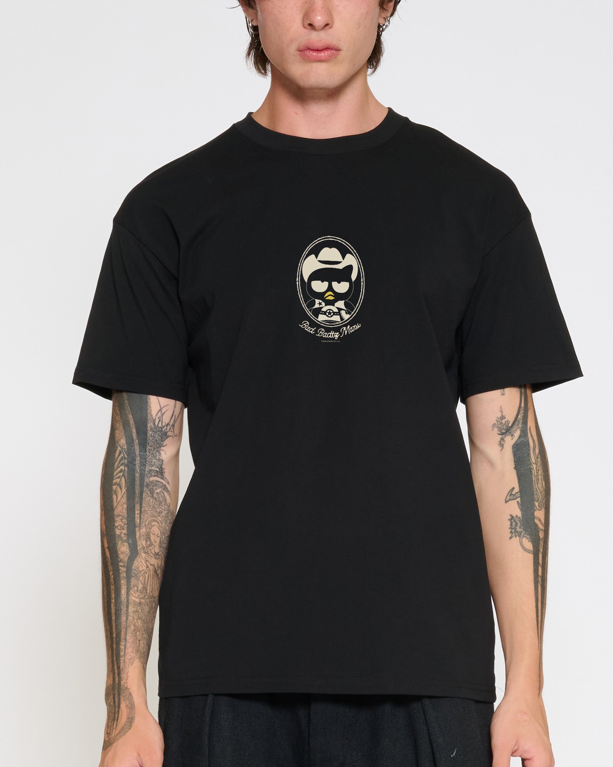 Bad Badtz-Maru Rodeo Club T-Shirt Official Hello Kitty and Friends collab Threadheads