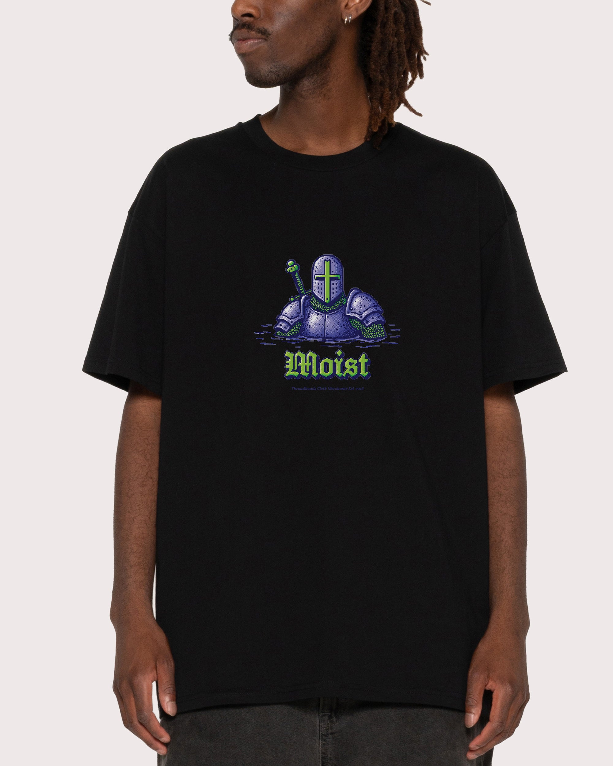 Moist Knight Black T-Shirt