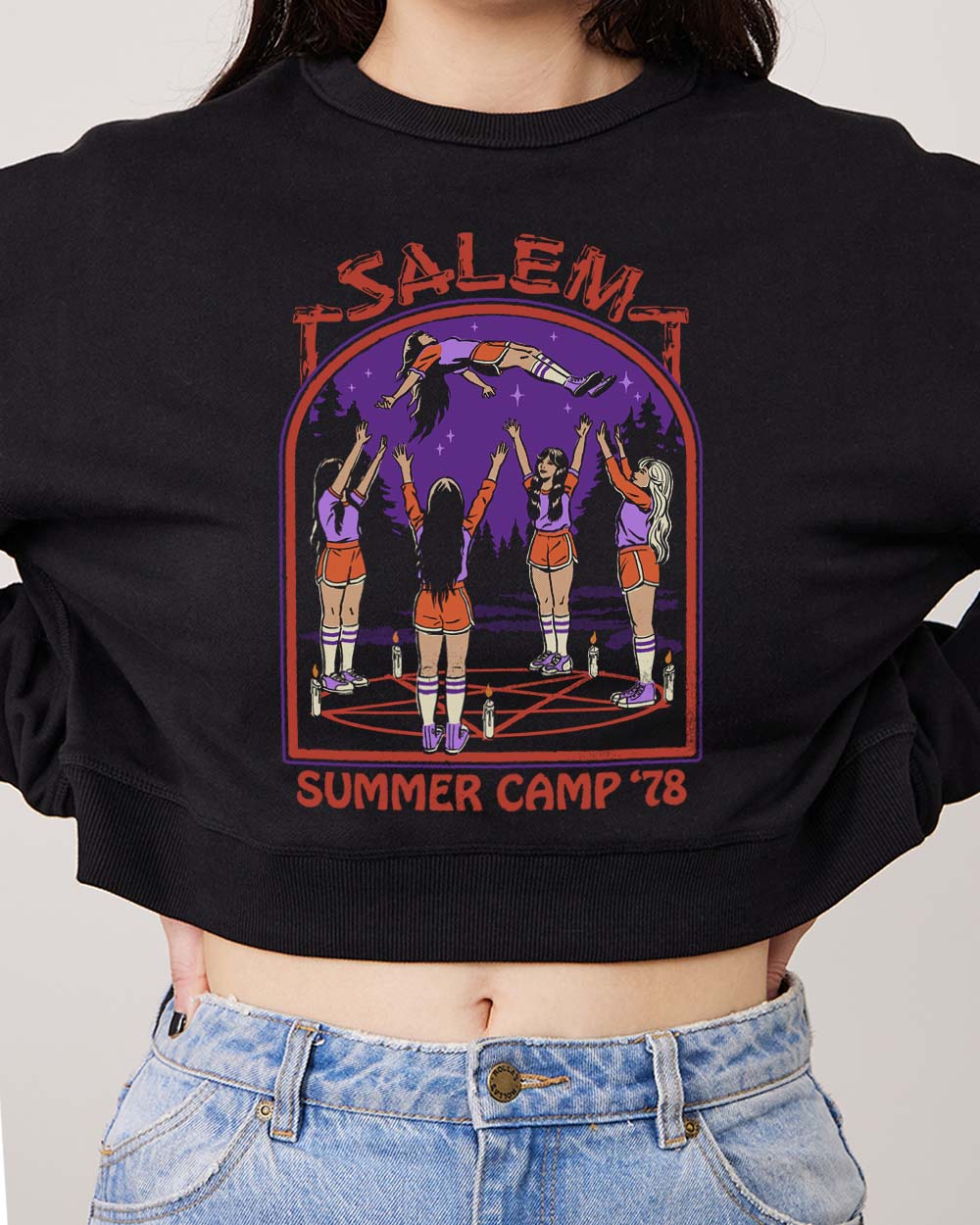 Salem Summer Camp Crop Jumper | Designed by Steven Rhodes