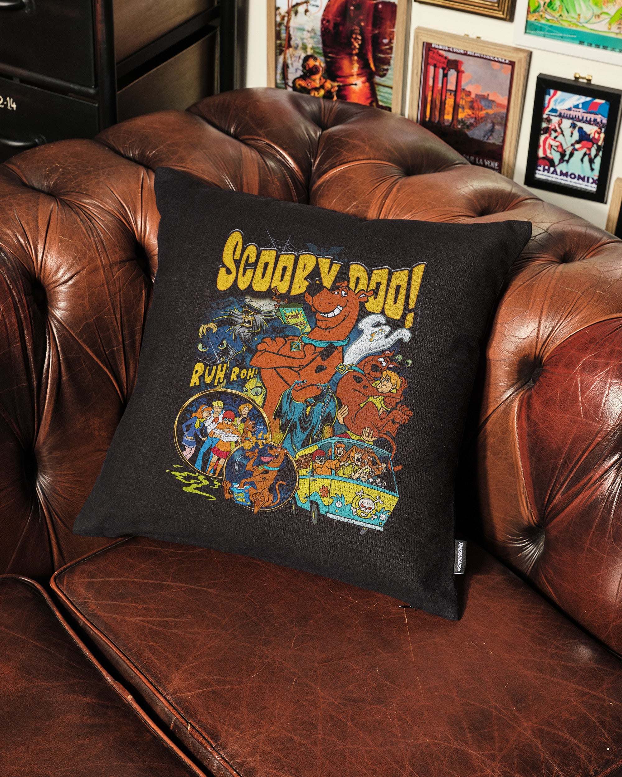 Scooby Doo Bootleg Cushion Australia Online Black